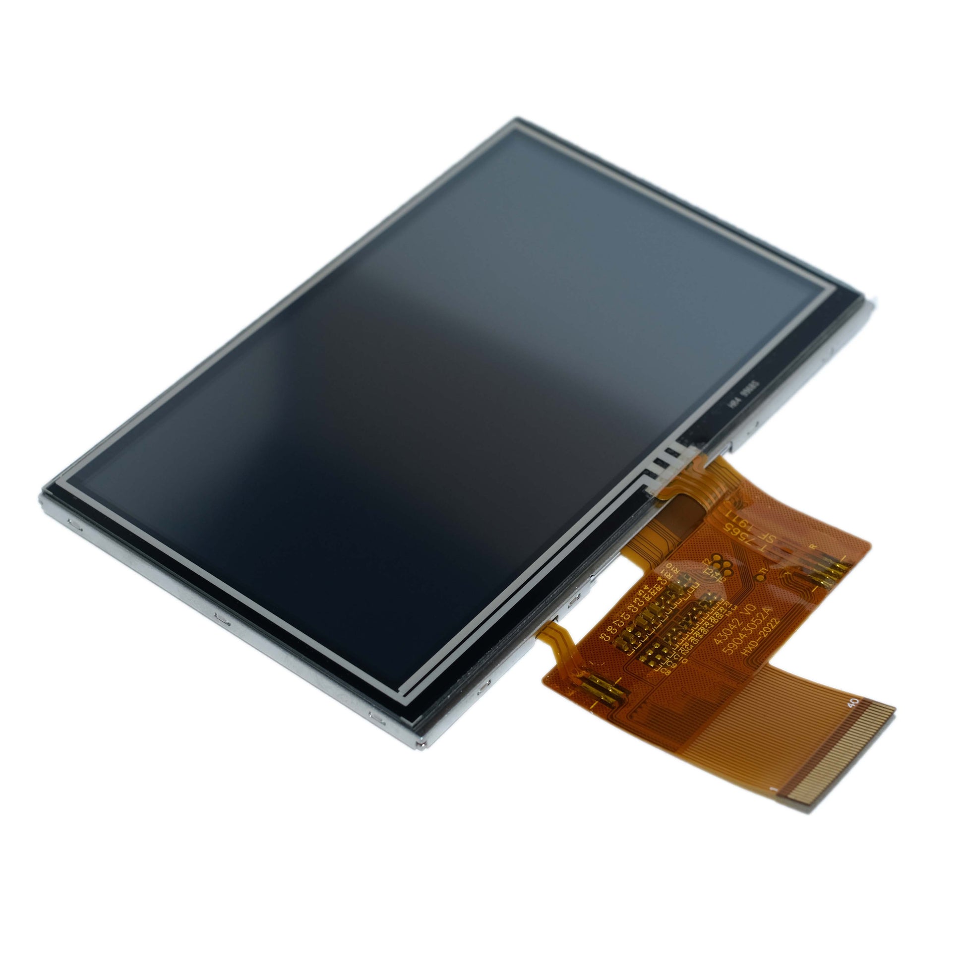 top view of 4.3-inch IPS display panel with 480x272 resolution