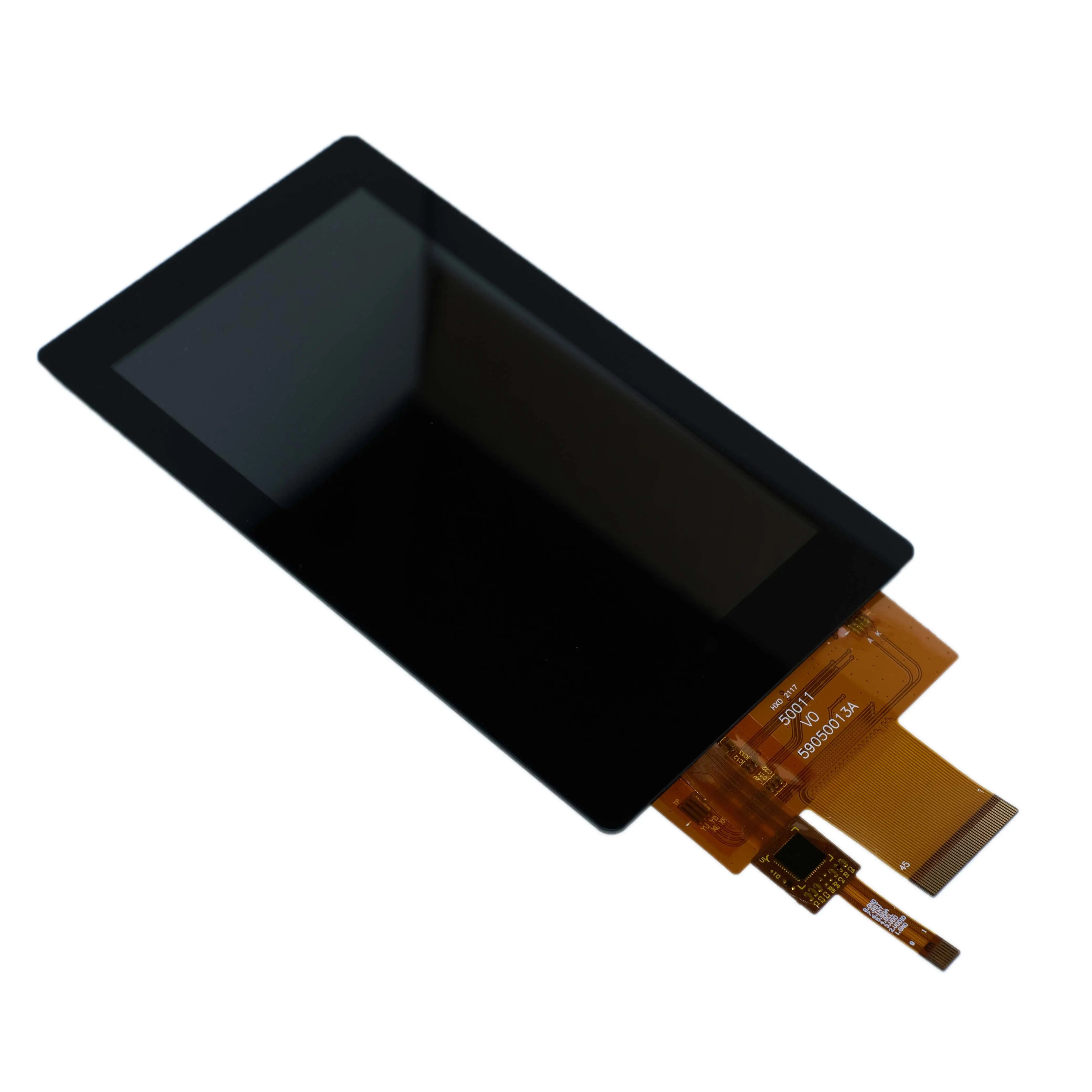 top view of 5.0-inch IPS display with 480x854 resolution and capacitive touch