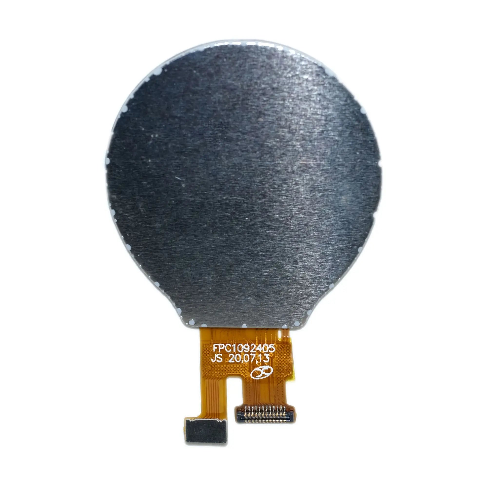 Back of 1.09-inch TFT circular display panel