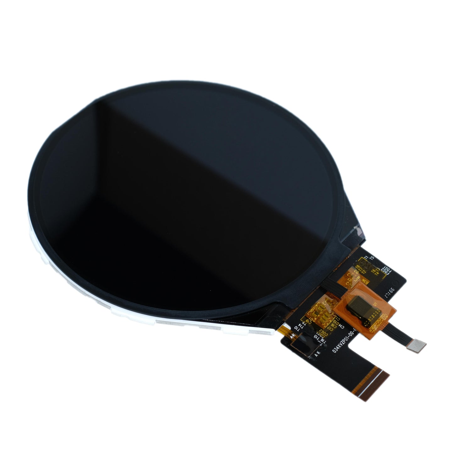 side of 3.4-inch round TFT display panel with 800x800 resolutio