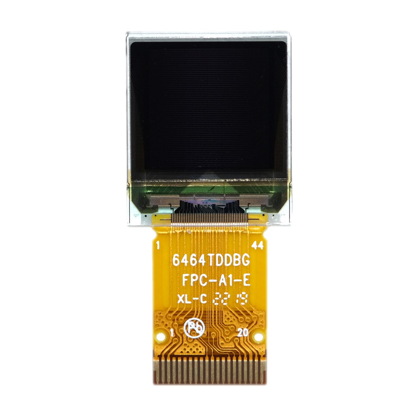 0.66-inch OLED Graphic Display Panel with 64x64 resolution