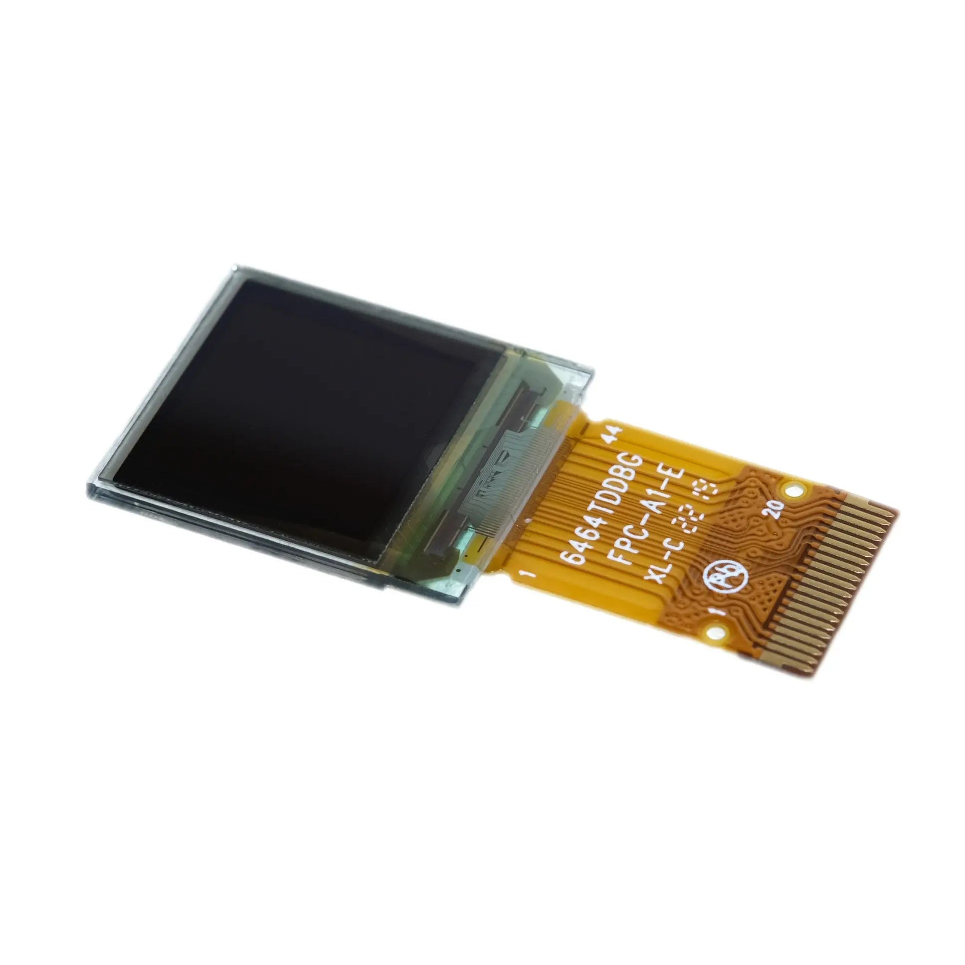 Side of 0.66-inch OLED Graphic Display Panel with 64x64 resolution