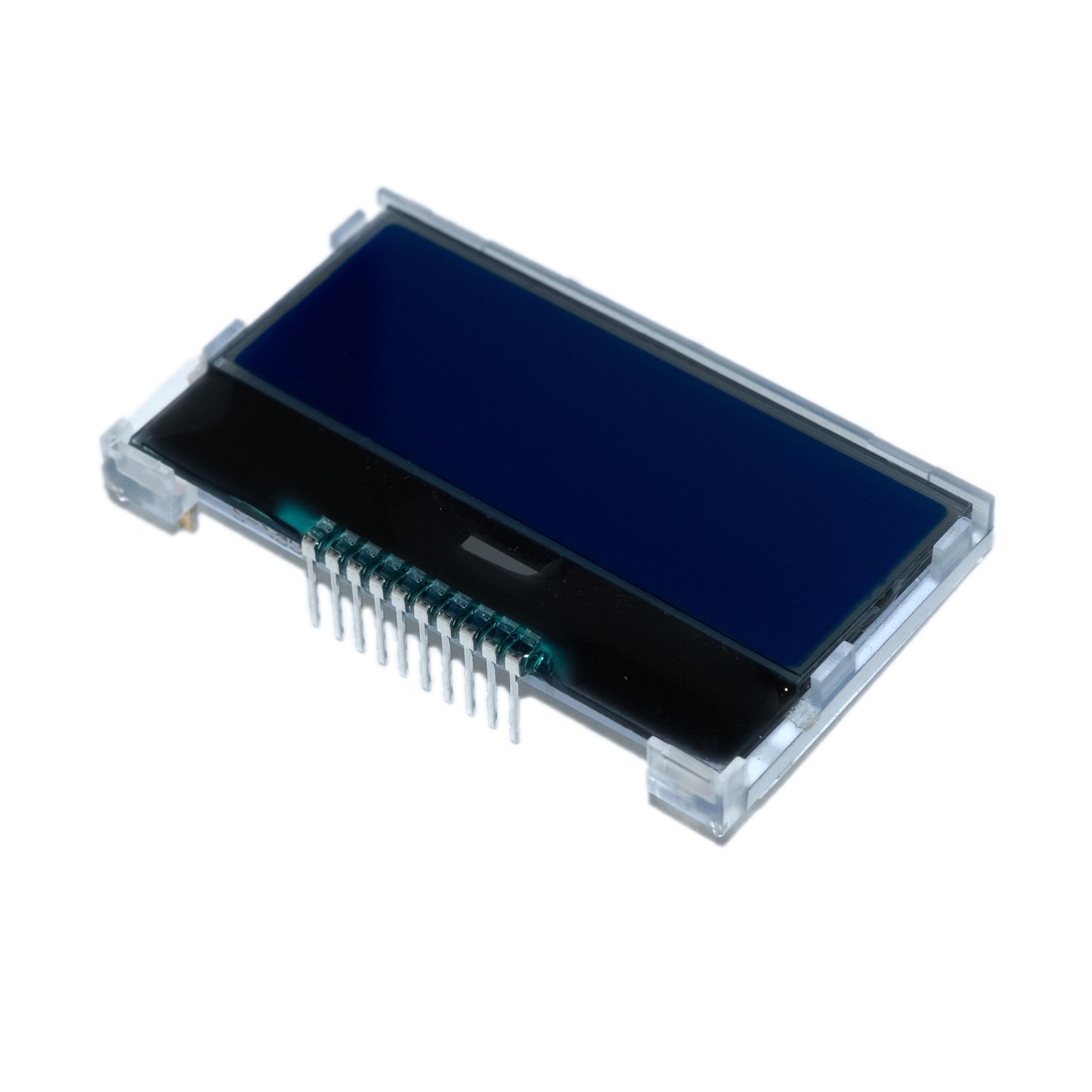 top view of 16x2 character COG LCD module