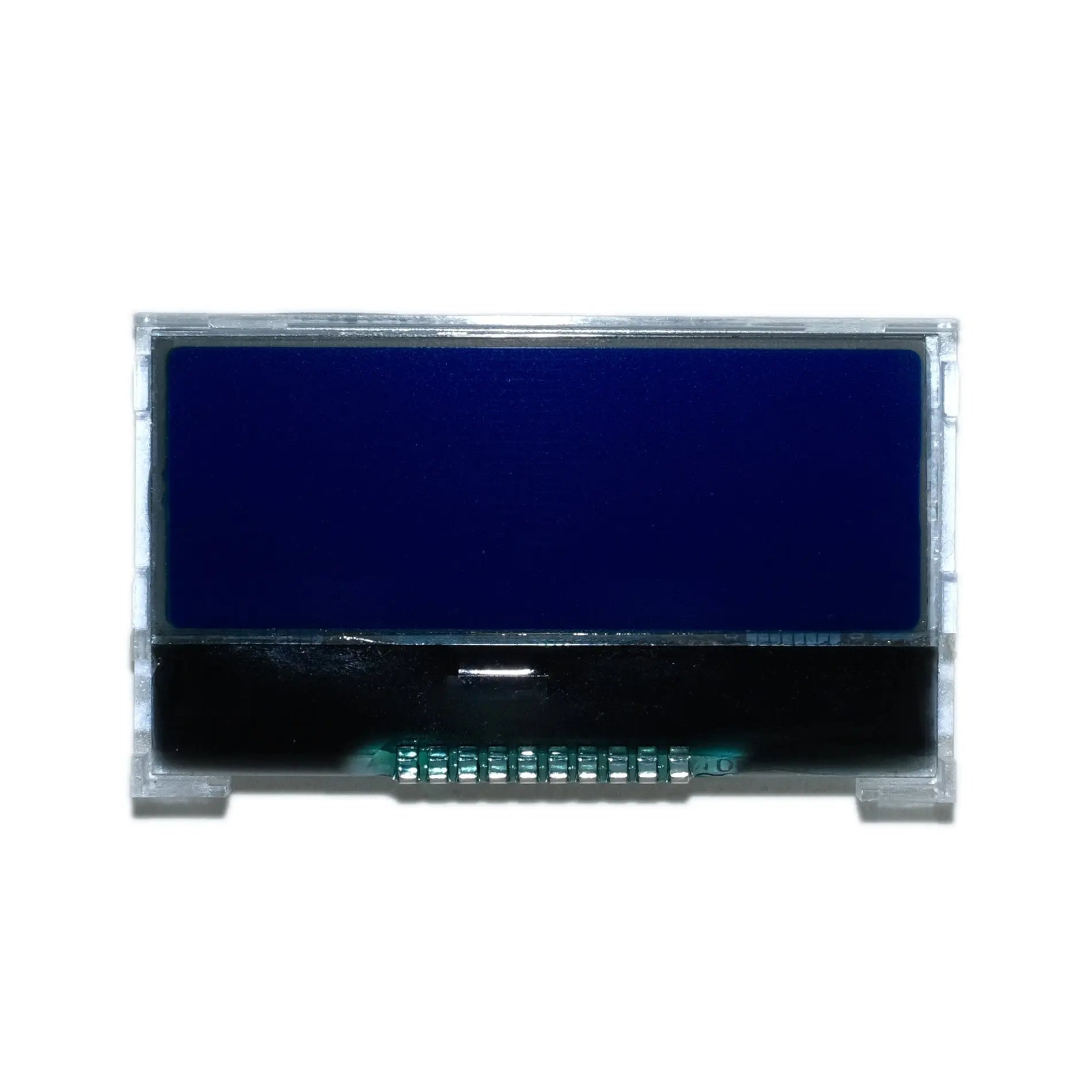 16x2 character COG LCD module with STN transmissive technology and SPI interface
