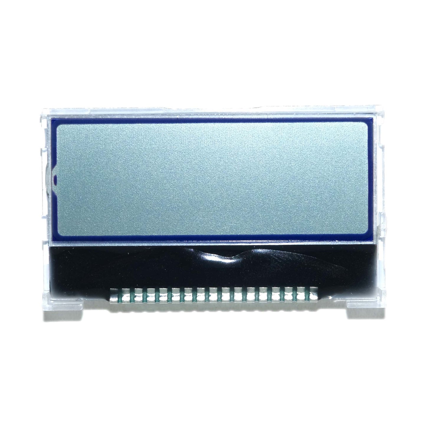 128x32 pixels COG (Chip-On-Glass) LCD Graphic Display, interfaced with SPI