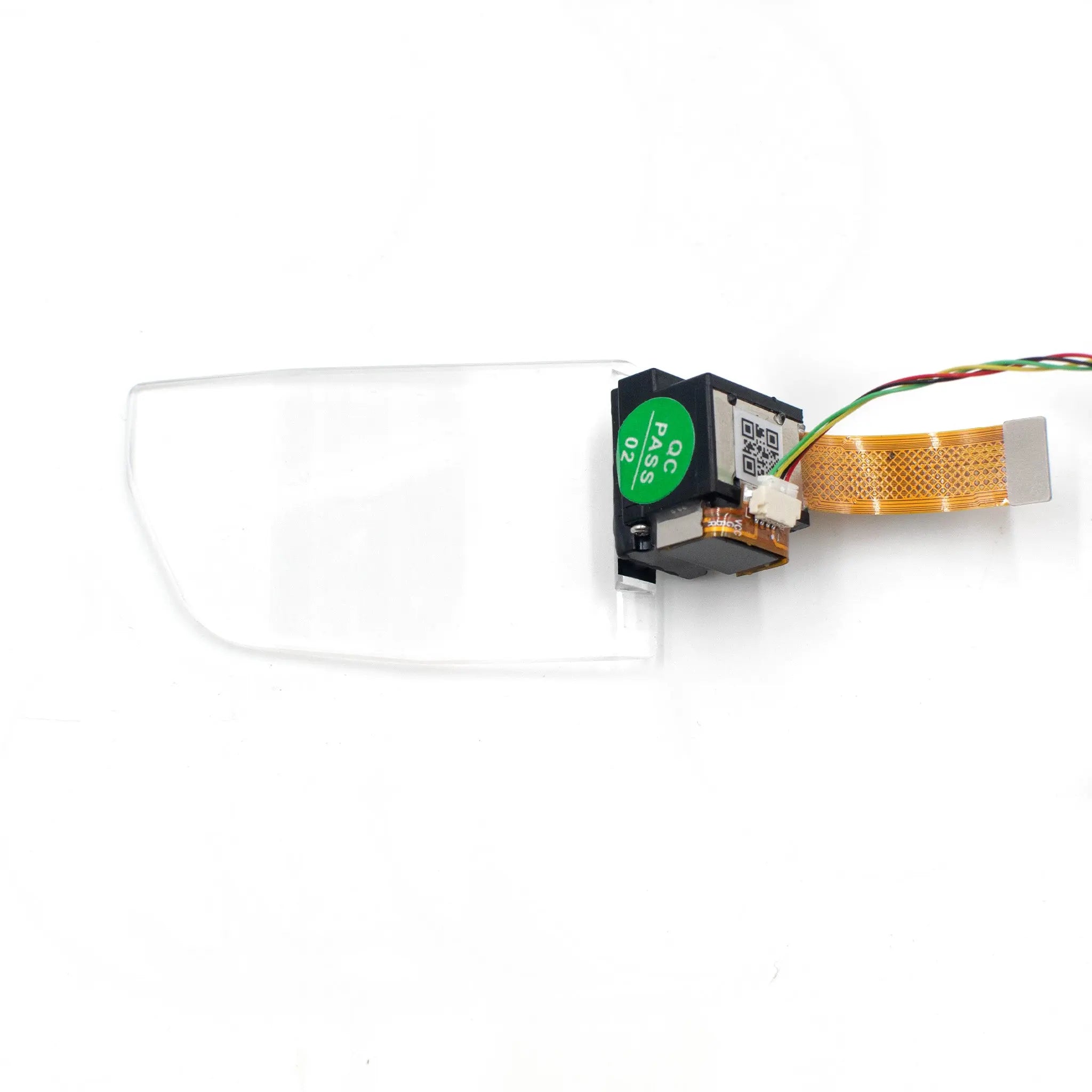 Augmented reality waveguide module as viewed from the human eye's perspective
