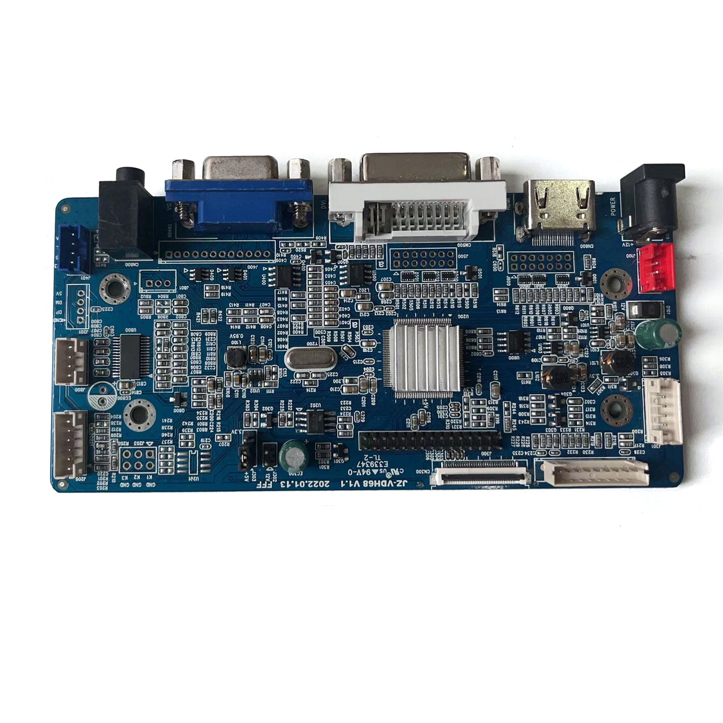 Display adapter converting HDMI signal to LVDS