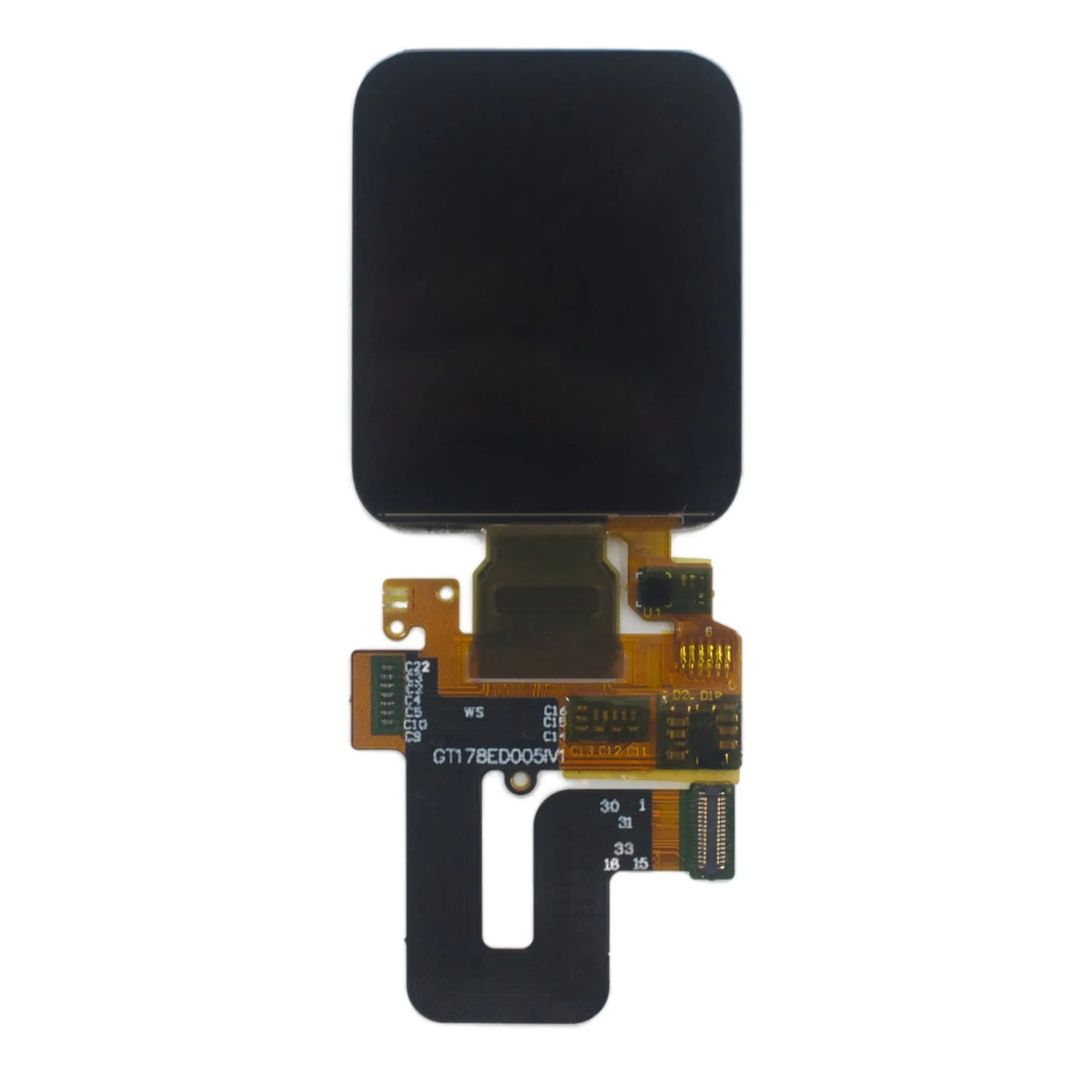 1.78" 368×448 AMOLED | MIPI/SPI, On-Cell Touch, ICNA3311 DisplayModule
