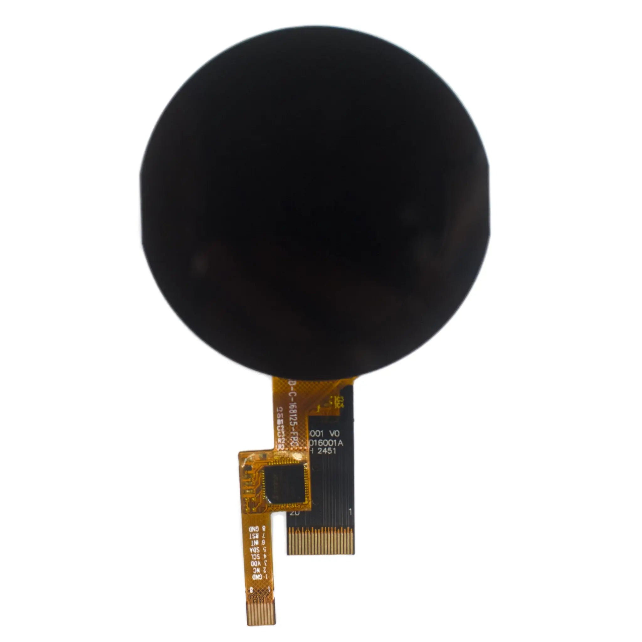 1.6" 400×400 Round TFT LCD Display Touch Screen – MIPI Interface DisplayModule