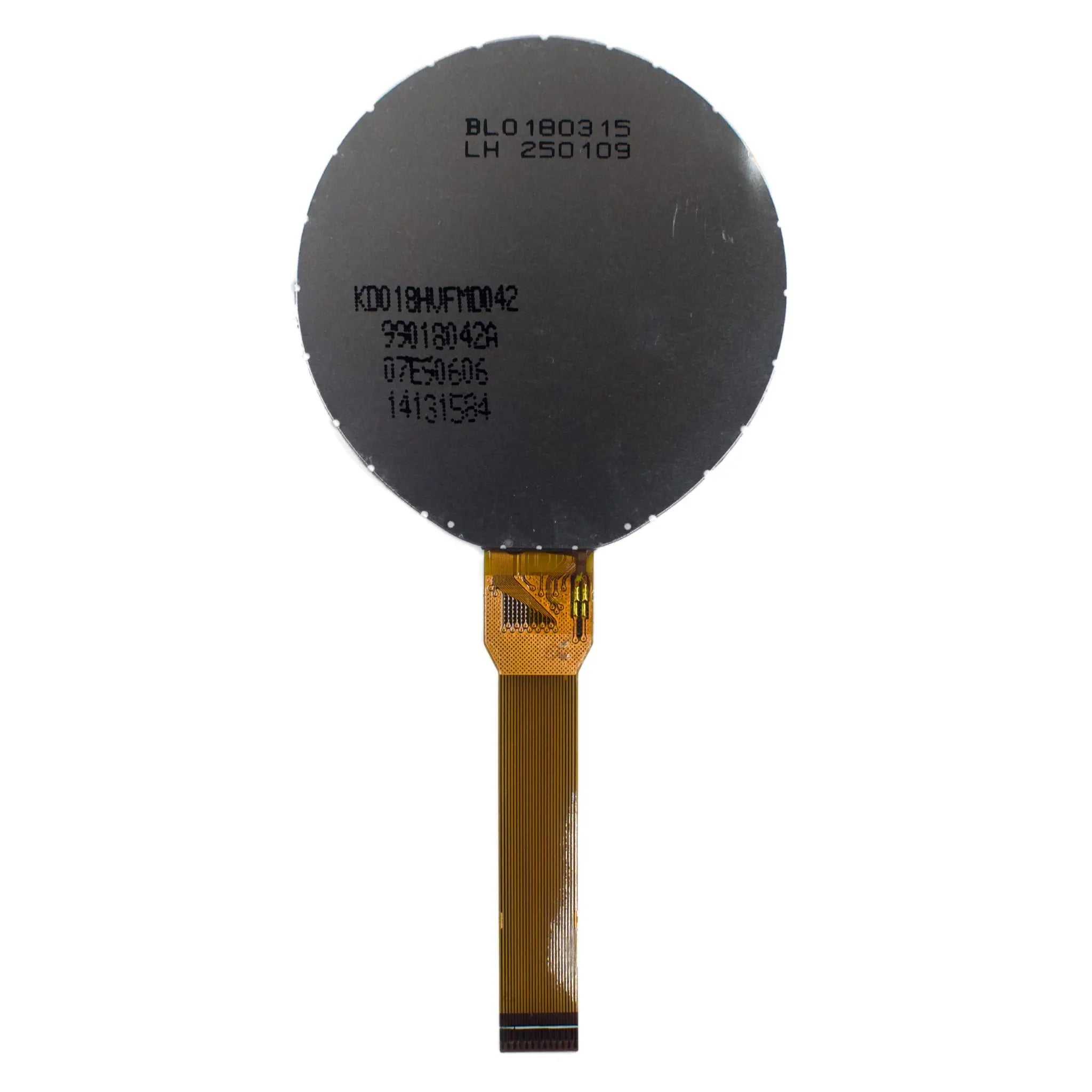 1.8" Round TFT LCD Display 360×360 – SPI Interface DisplayModule