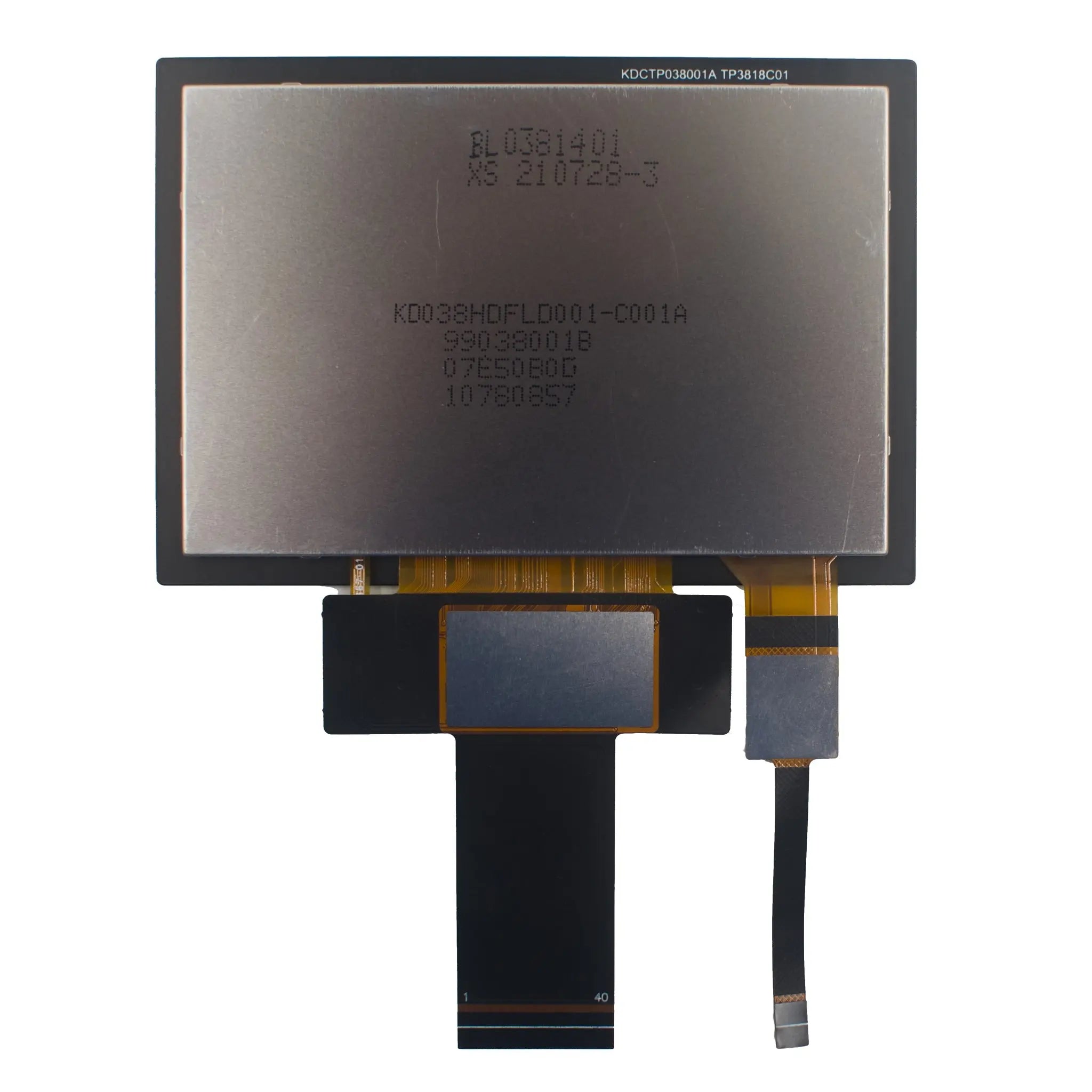 3.8" 1024×600 TFT LCD Display 16.7M Colors – LVDS Interface DisplayModule
