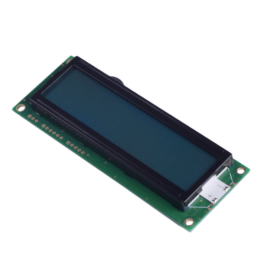 top view of Large 16x2 character LCD module