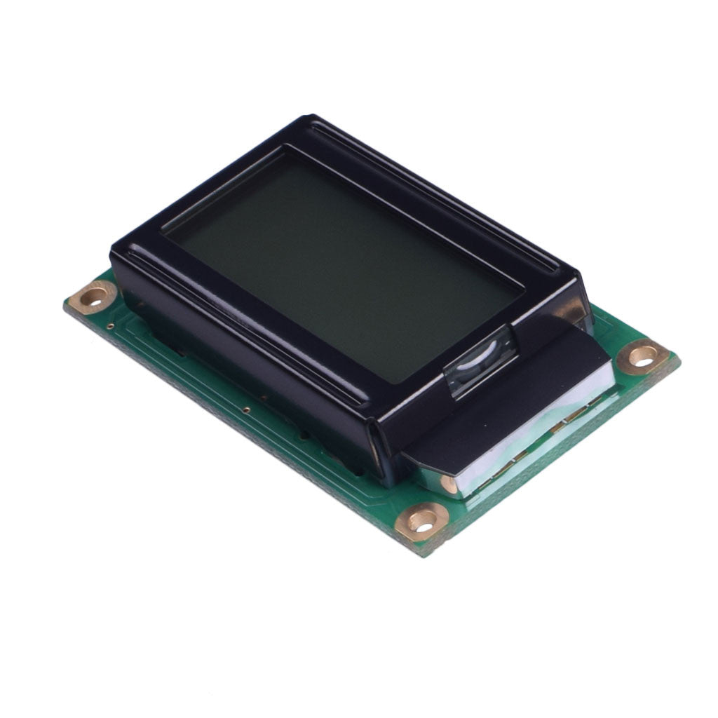 side view of 8x2 character LCD display module 