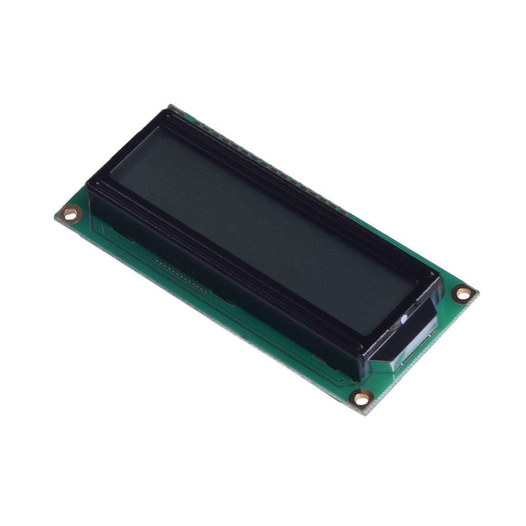 Top view of 16x2 character LCD module