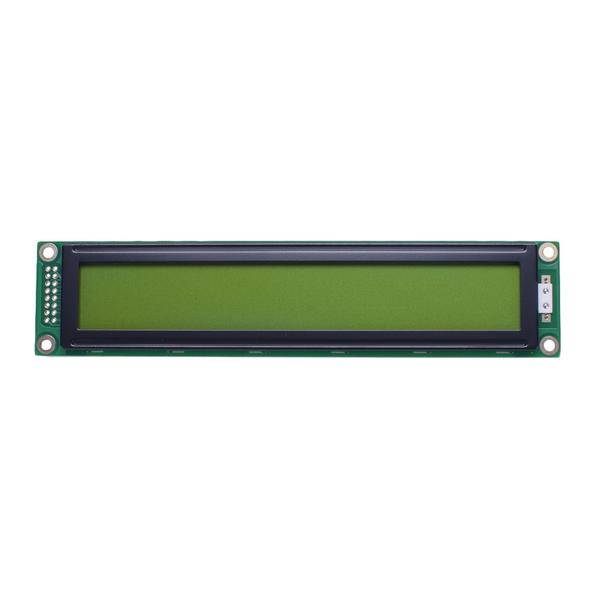 Large 20x2 Character LCD module green backlight with FSTN Transflective technology and MCU interface