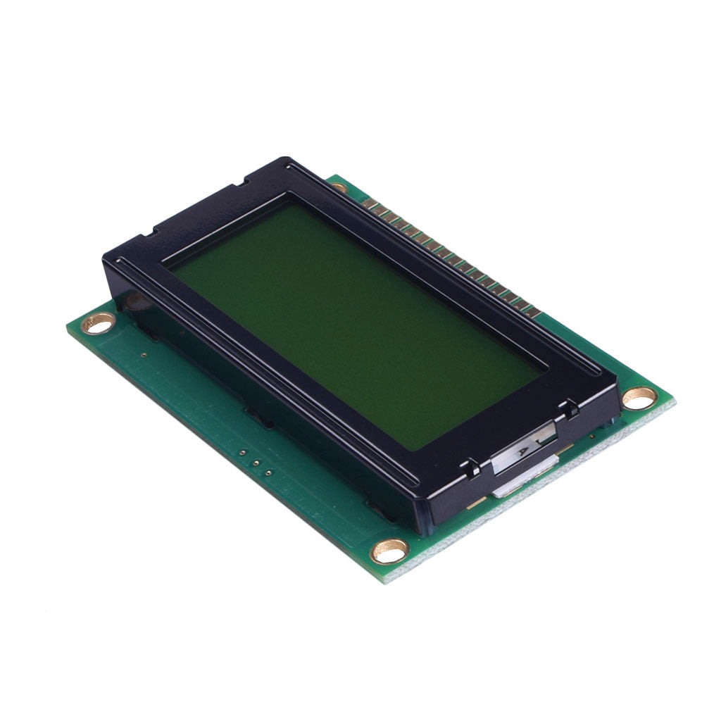 4 line 20 Character LCD Module Yellow Backlight Screen – DisplayModule