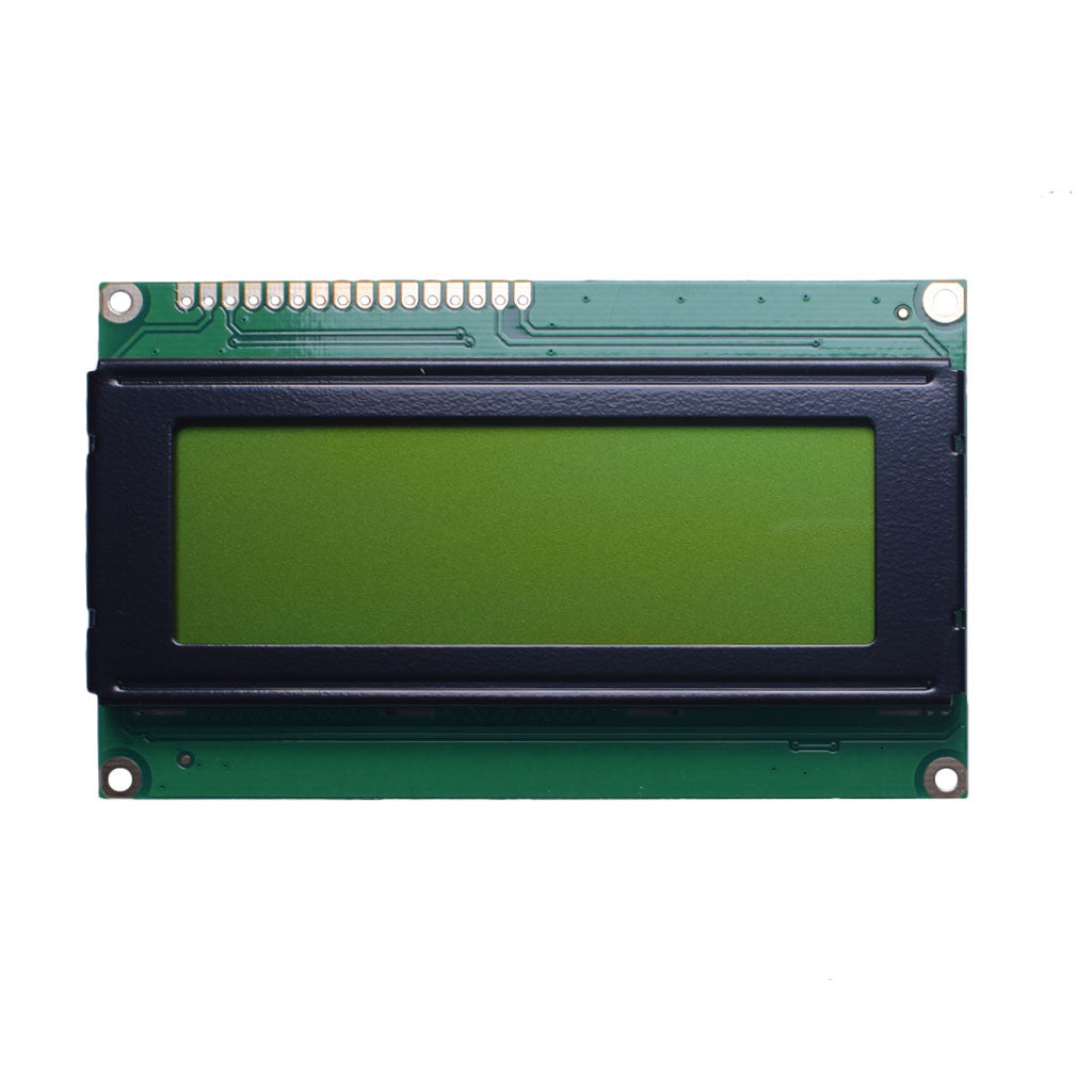 A 20-character x 4-line LCD module