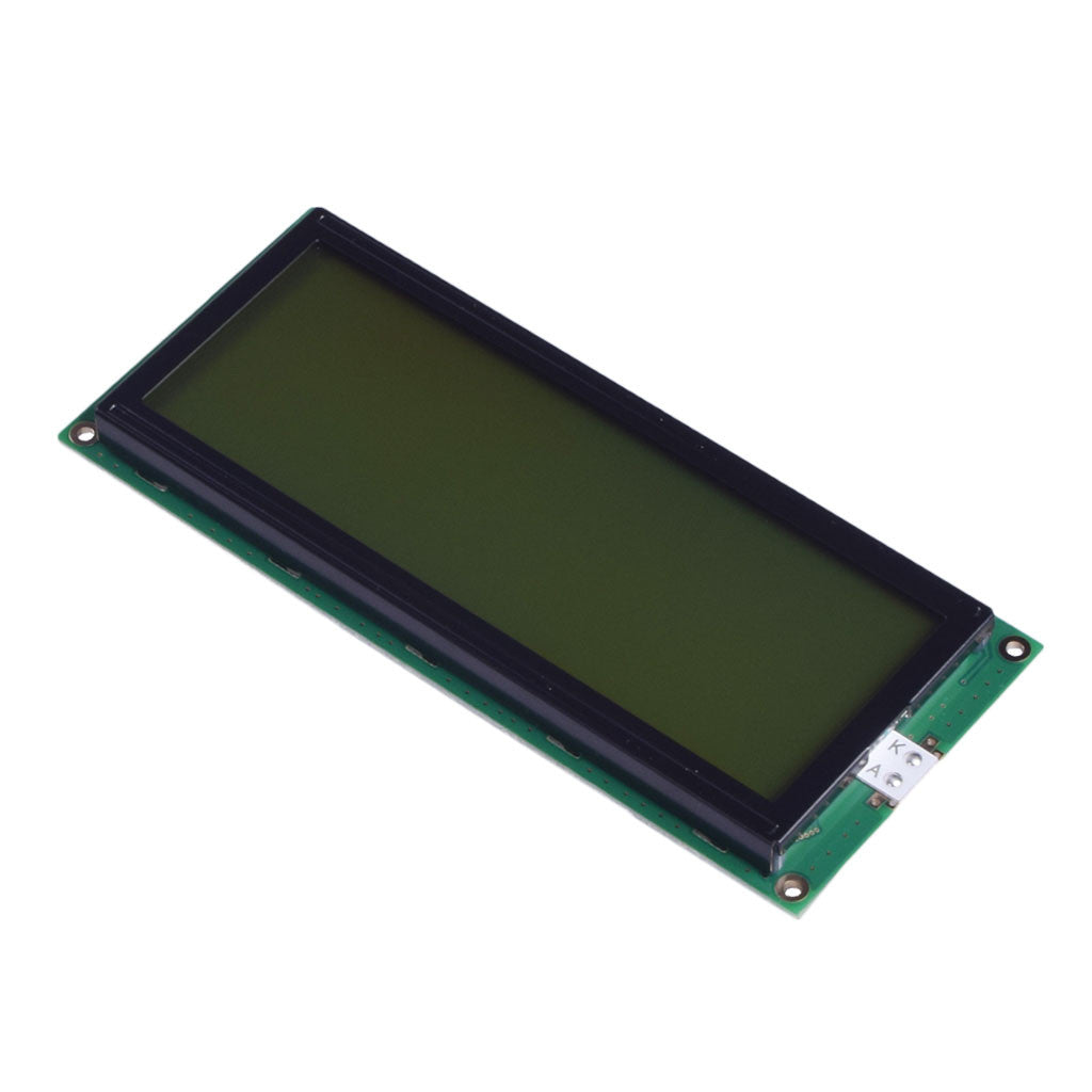 Top view of Large 20x4 Character LCD with STN Transmissive technology and MCU interface