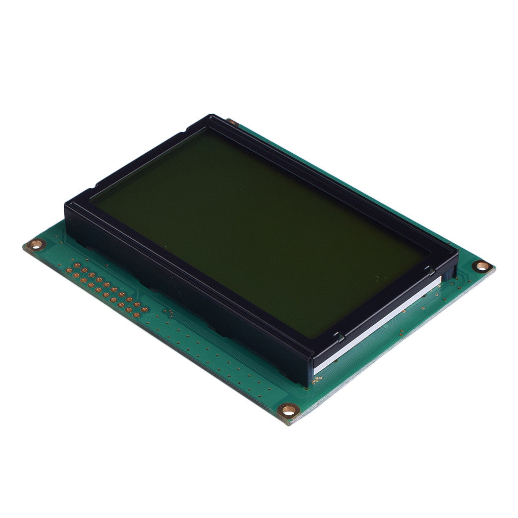 DisplayModule 3.24" 128x64 Yellow Green Blue Graphic LCD - MCU