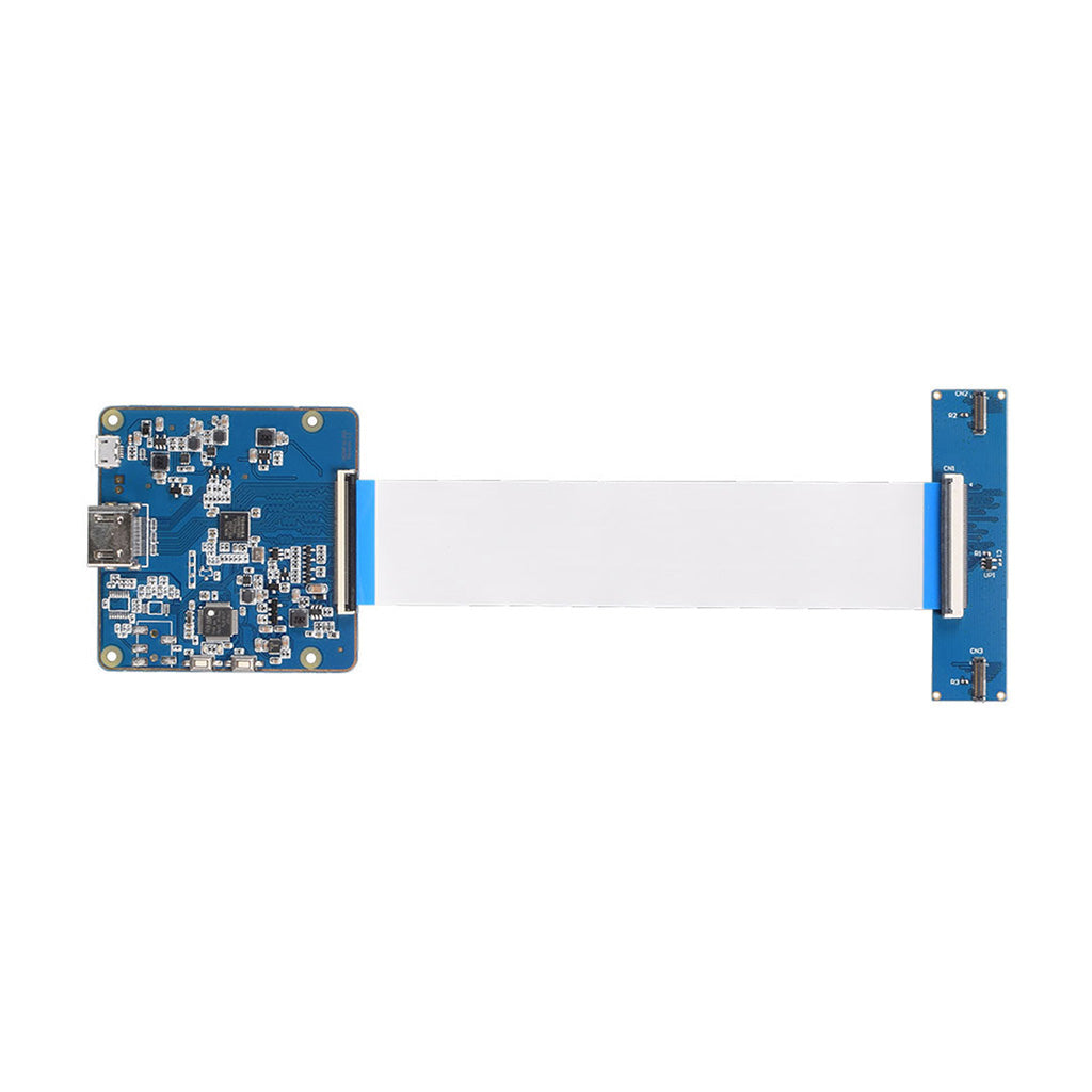HDMI to MIPI adapter board with cables to connect dual screens