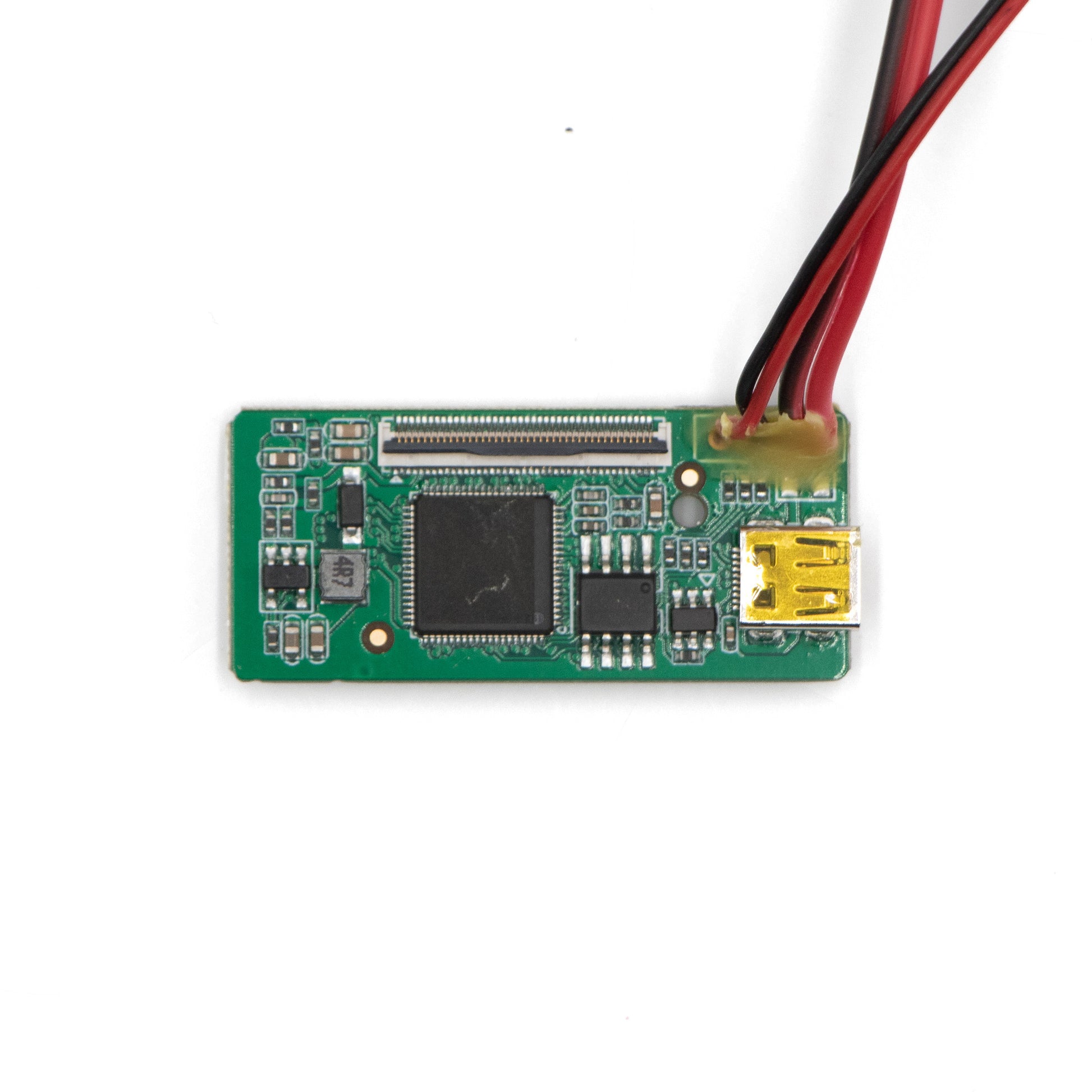 HDMI to LVDS adapter board for AR glasses that supports a single screen