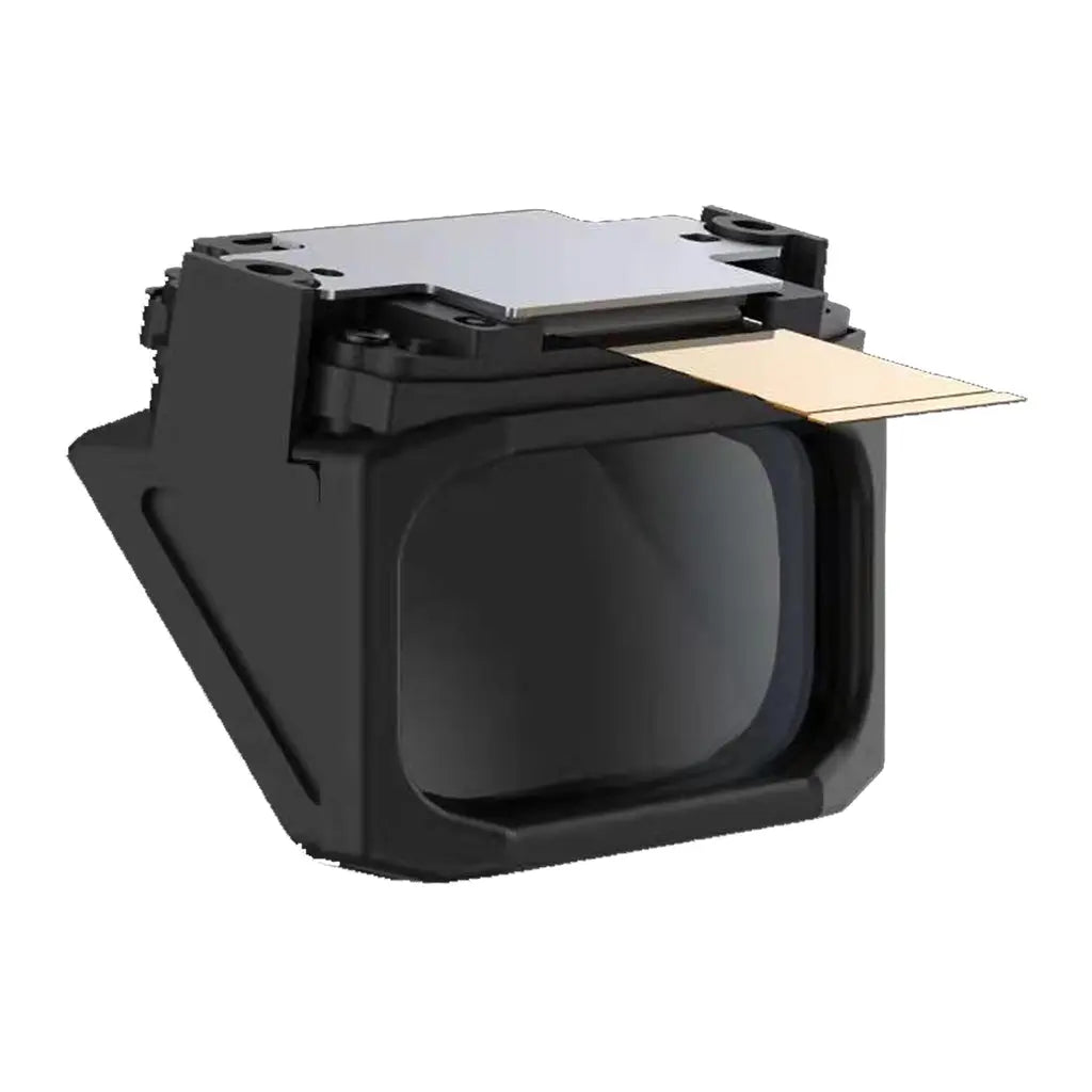 Model rendering of Birdbath optical module for augmented reality