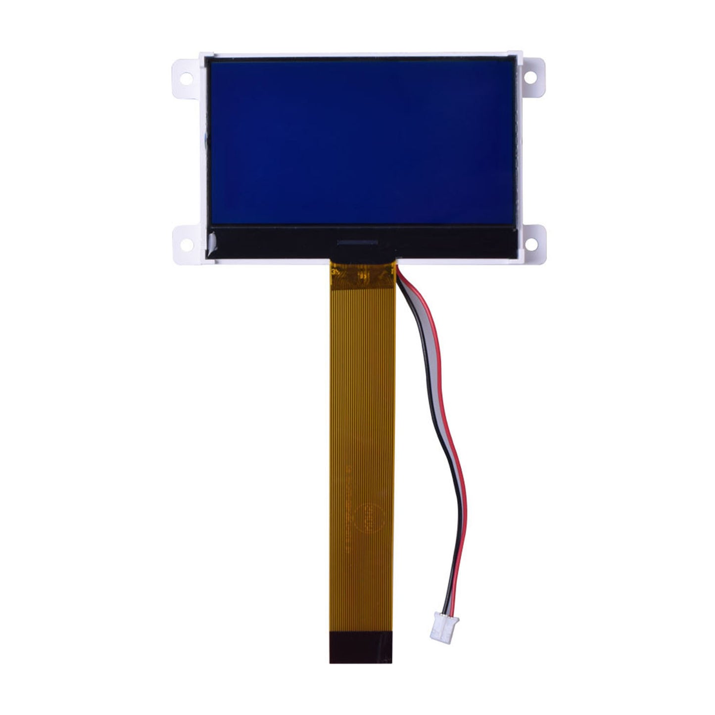 DisplayModule 3.07" 128x64 COG Blue Graphic LCD - MCU, SPI