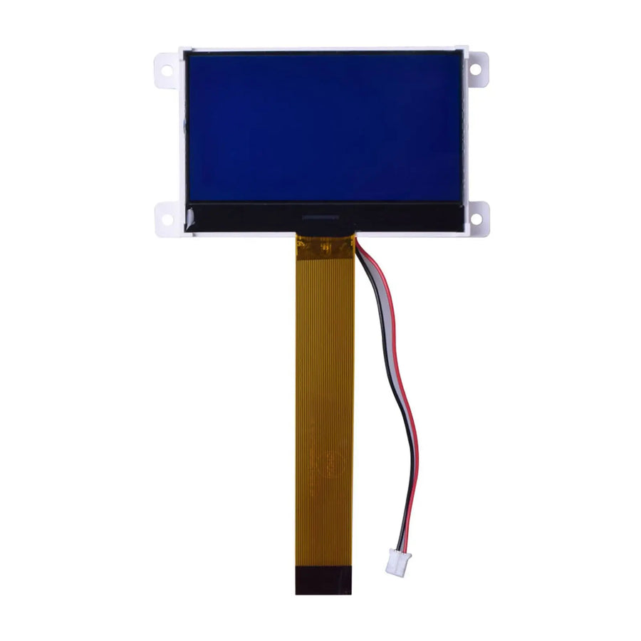 DM-COG12864-715 3.07-inch 128x64 COG graphic LCD module with STN negative blue transmissive display and parallel or serial MPU interface