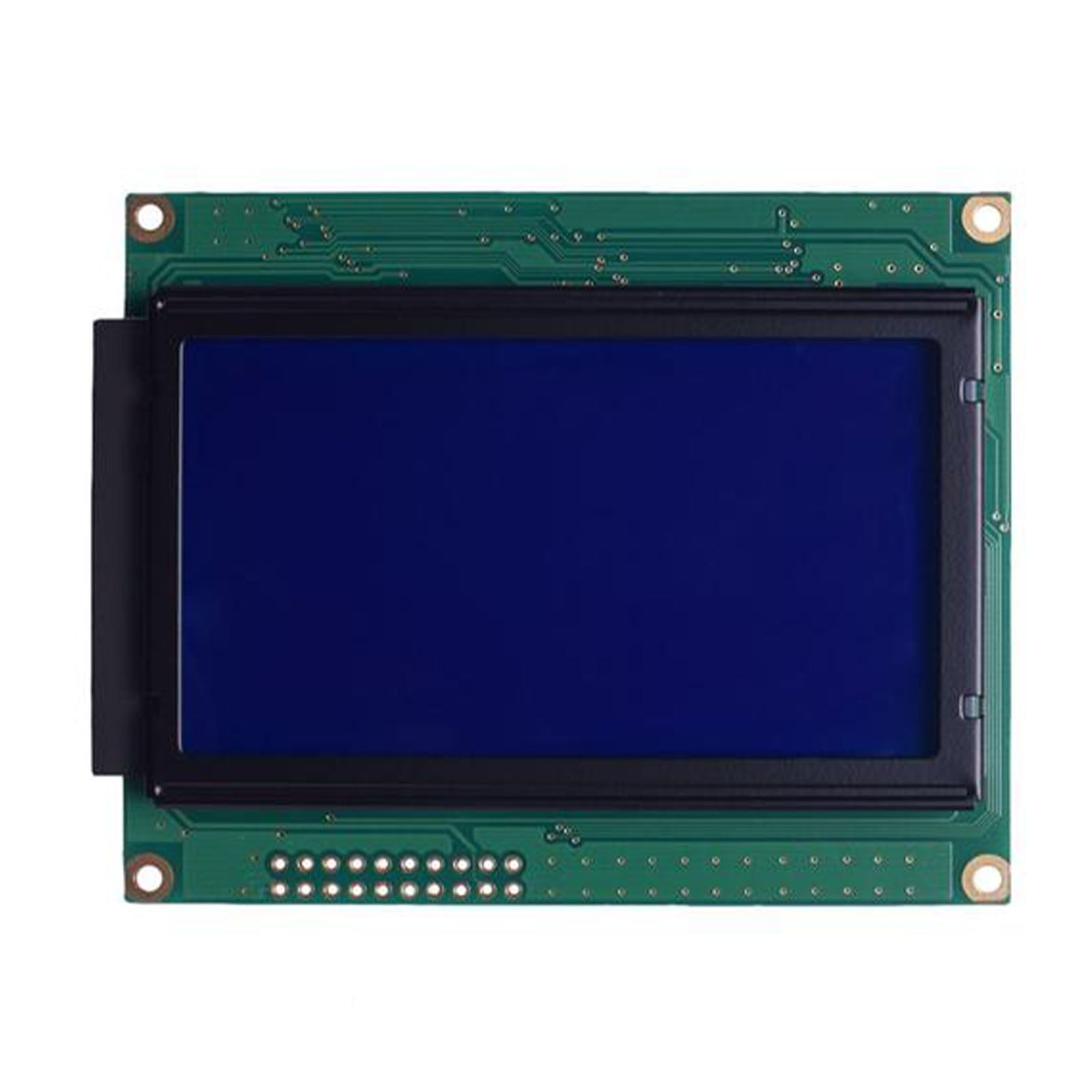 DisplayModule 3.24" 128x64 Yellow Green Blue Graphic LCD - MCU