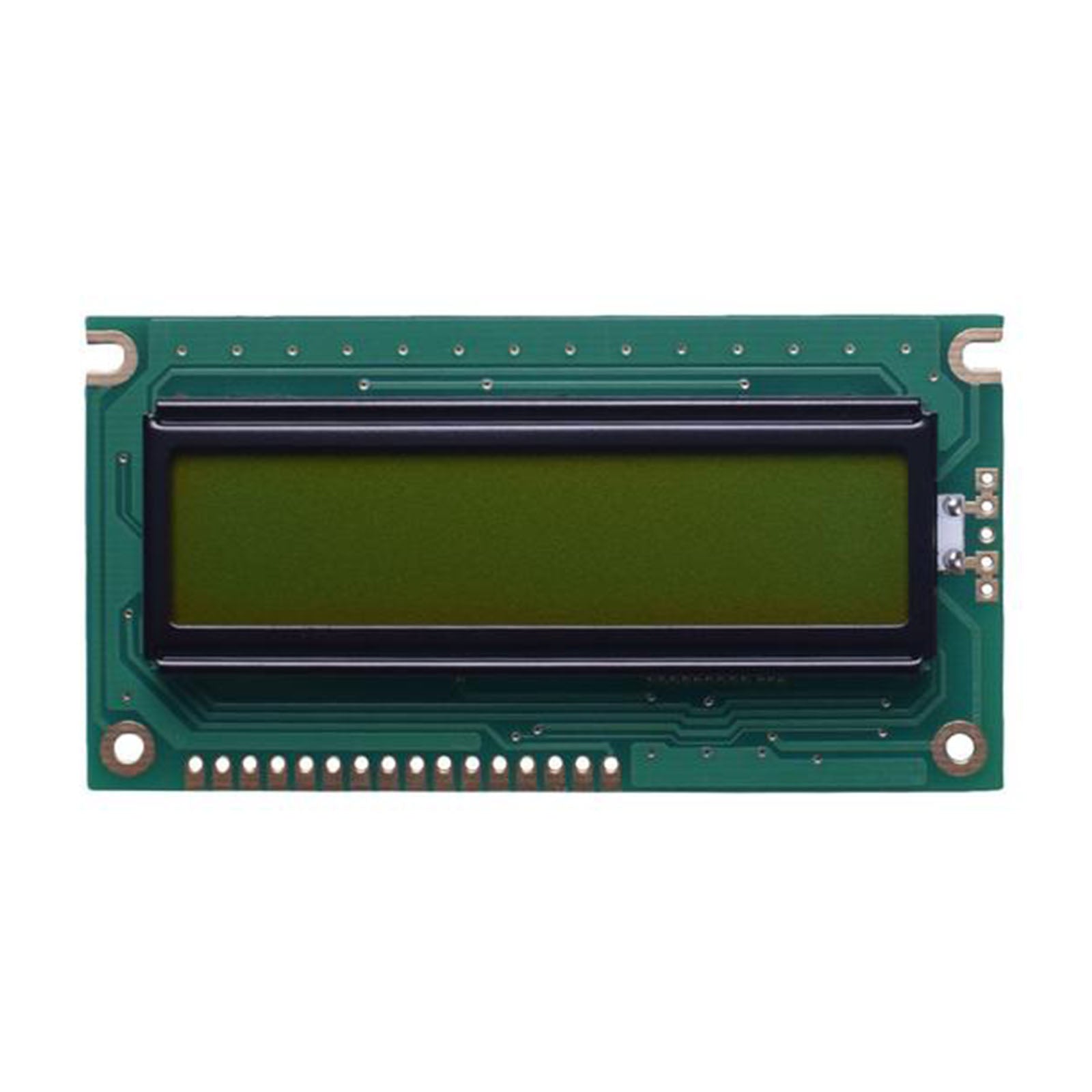front of 16x2 character LCD module