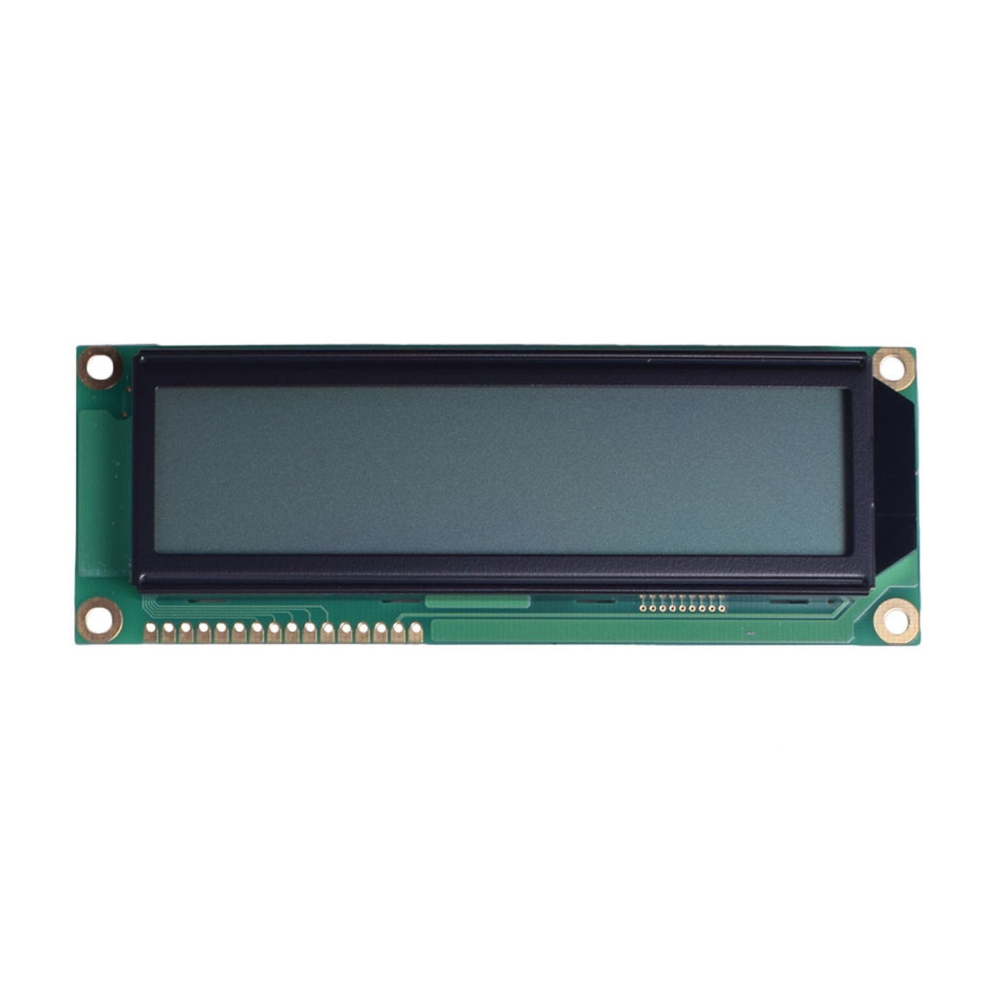 Large size 16x2 character LCD with FSTN transflective technology and MCU interface