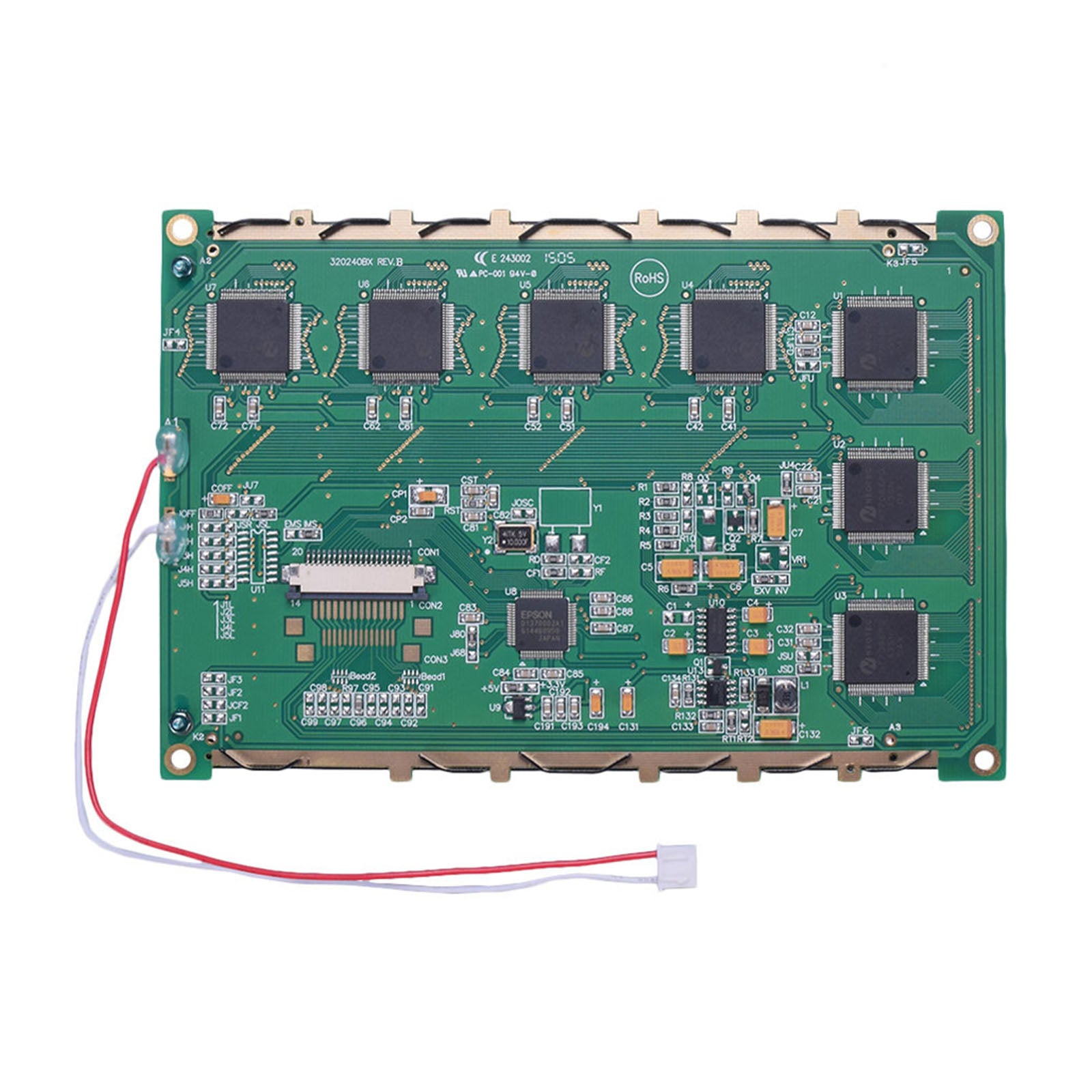 DisplayModule 6" 320x240 Graphic LCD - MCU