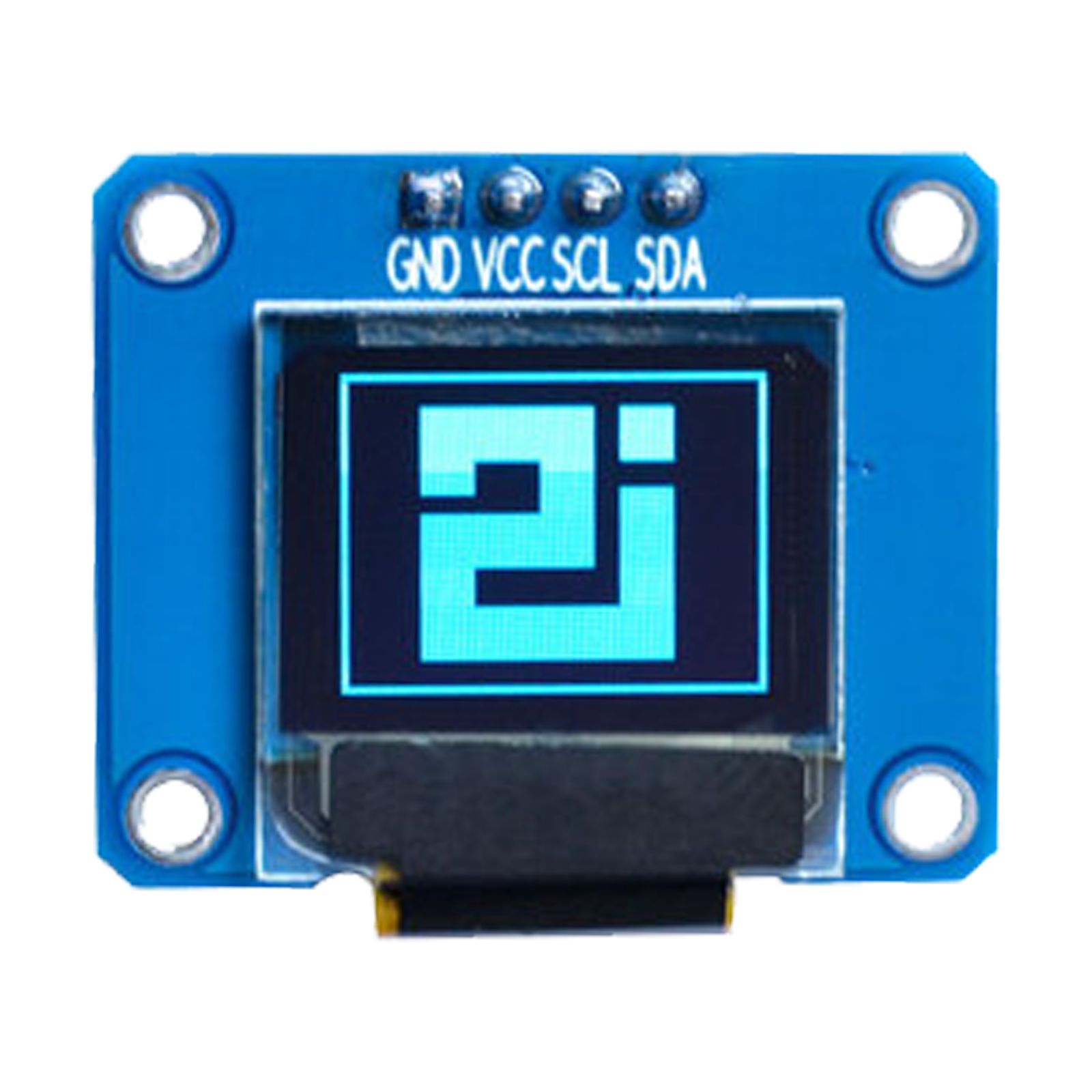 0.66-inch OLED Blue Graphic Display Module