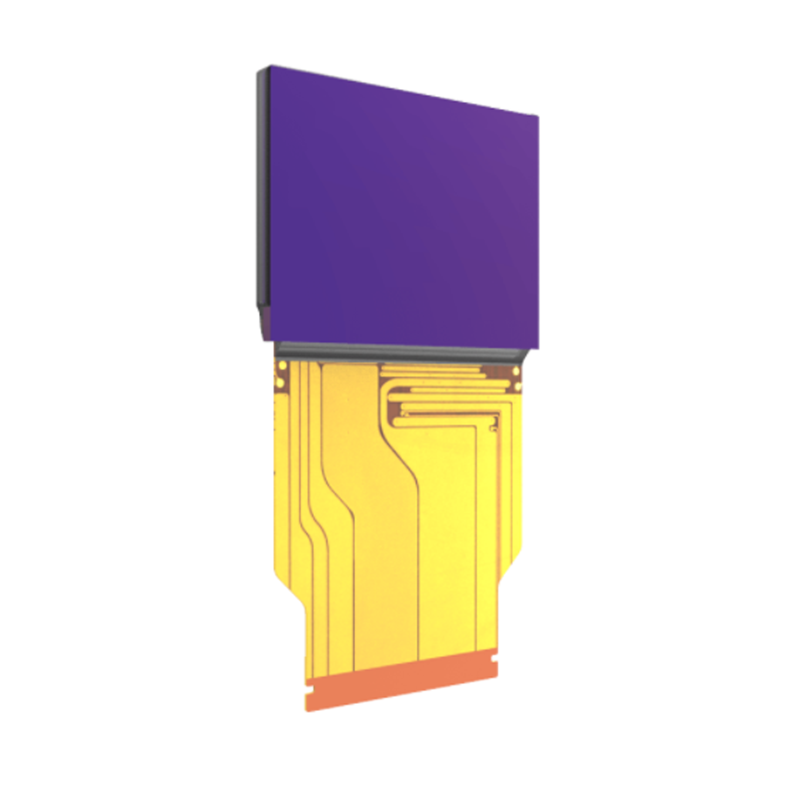 Back of a micro display panel