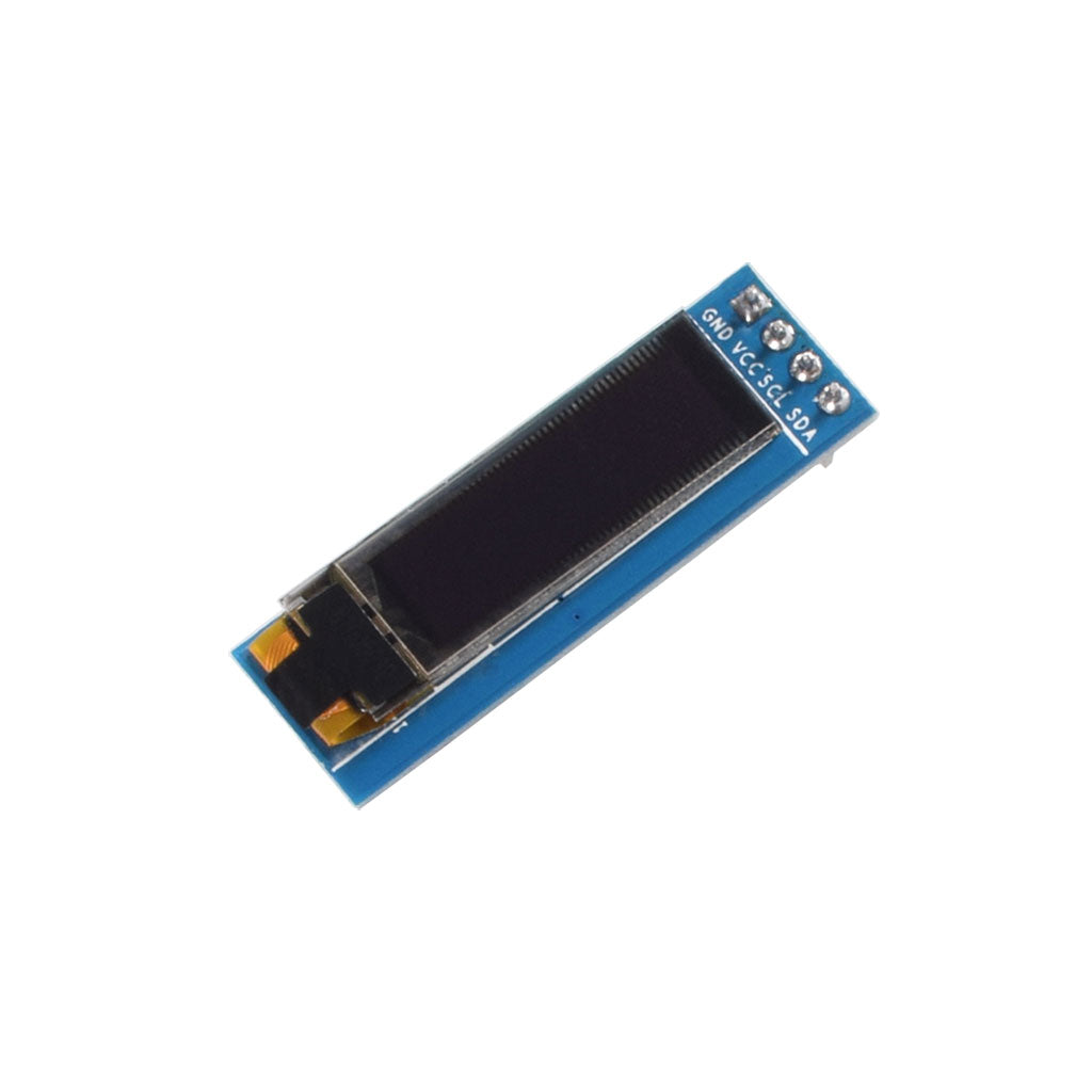 Top View of 0.86-inch OLED Graphic Display Module