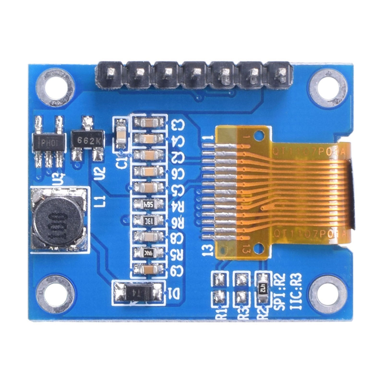 Back of 0.96-inch OLED Graphic Display Module