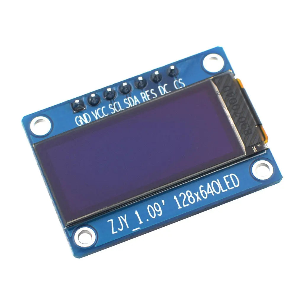 Small Arduino Monochrome OLED Display 1.09 inch – DisplayModule