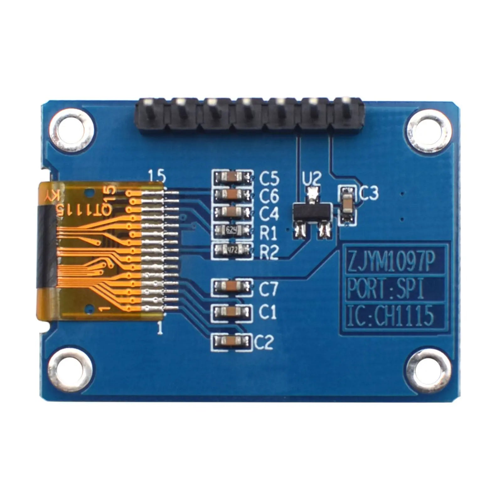 Small Arduino Monochrome OLED Display 1.09 inch – DisplayModule