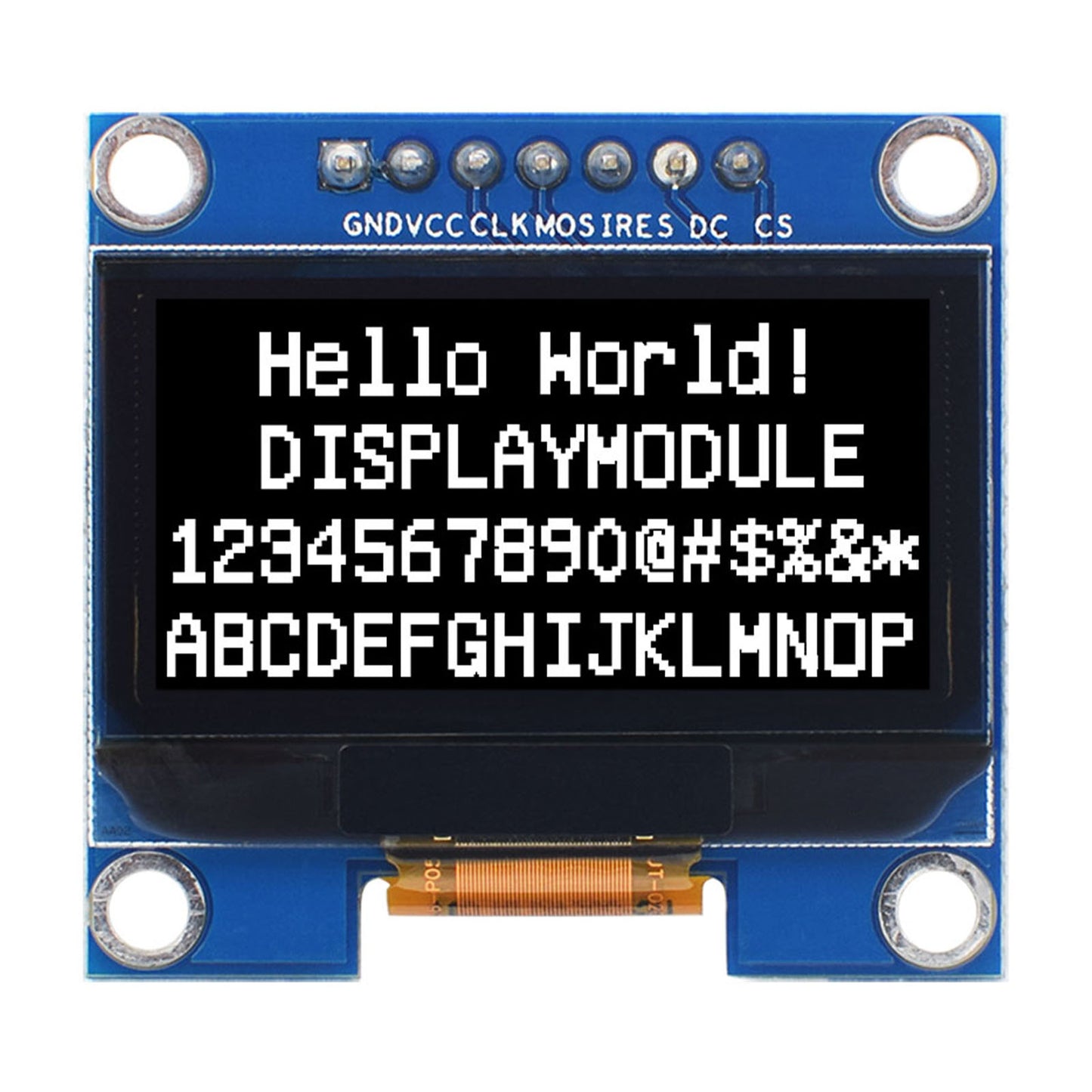 1.3" OLED Graphic Display 128x64 - SPI, I2C