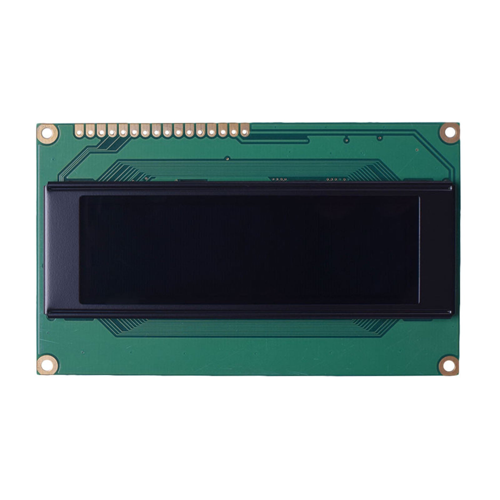 DisplayModule 20x4 Monochrome Character OLED - MCU, SPI, I2C