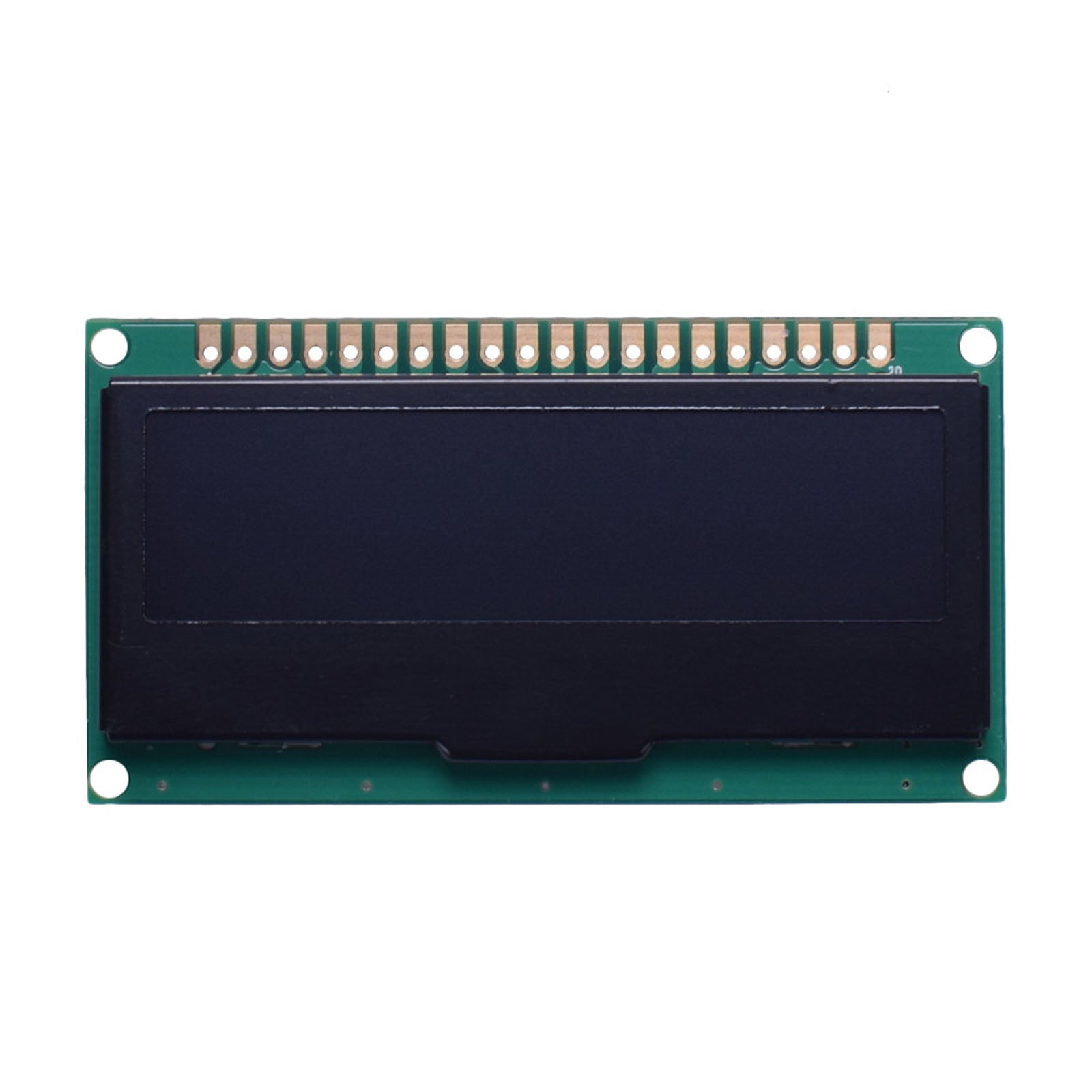 Blue 128x32 OLED Display Module with MCU, SPI, and I2C Compatibility