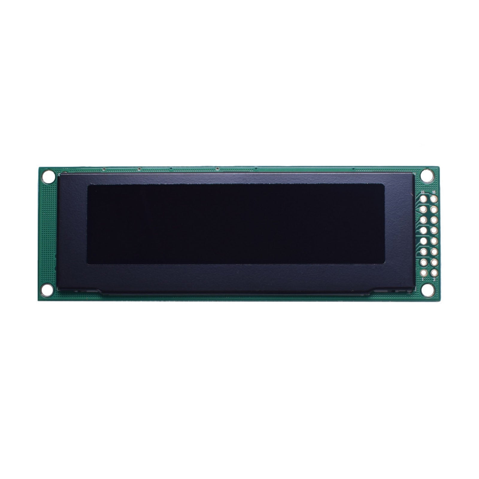 2.8 inch Monochrome OLED Graphic Display Module with 256x64 resolution, utilizing MCU and SPI interfaces