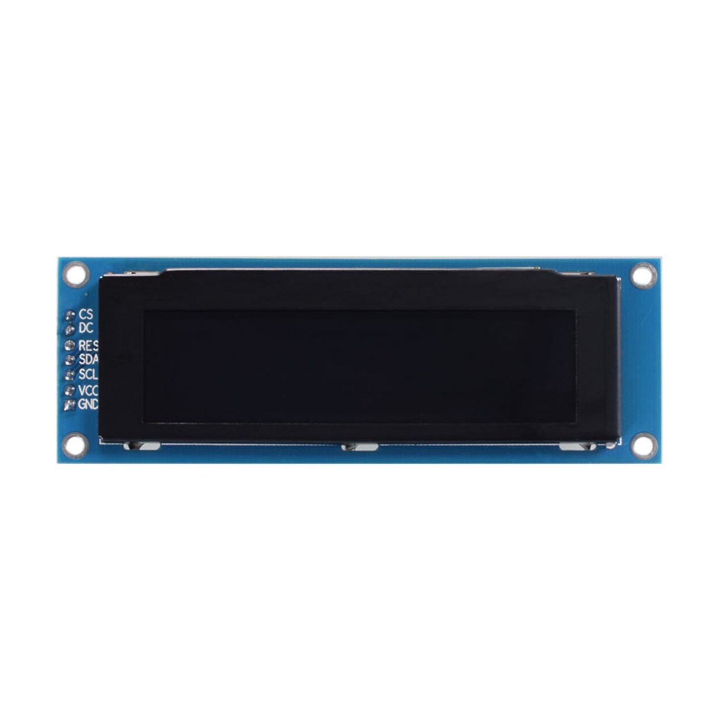 2.8 inch Monochrome OLED Graphic Display Module with 256x64 resolution, utilizing SPI interface