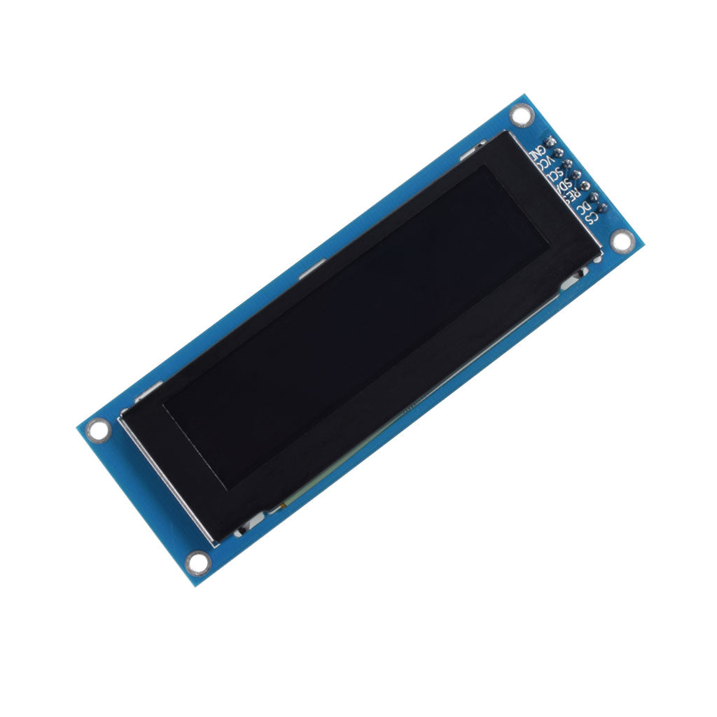 DisplayModule 2.8" 256x64 Monochrome Graphic OLED Display Module - SPI