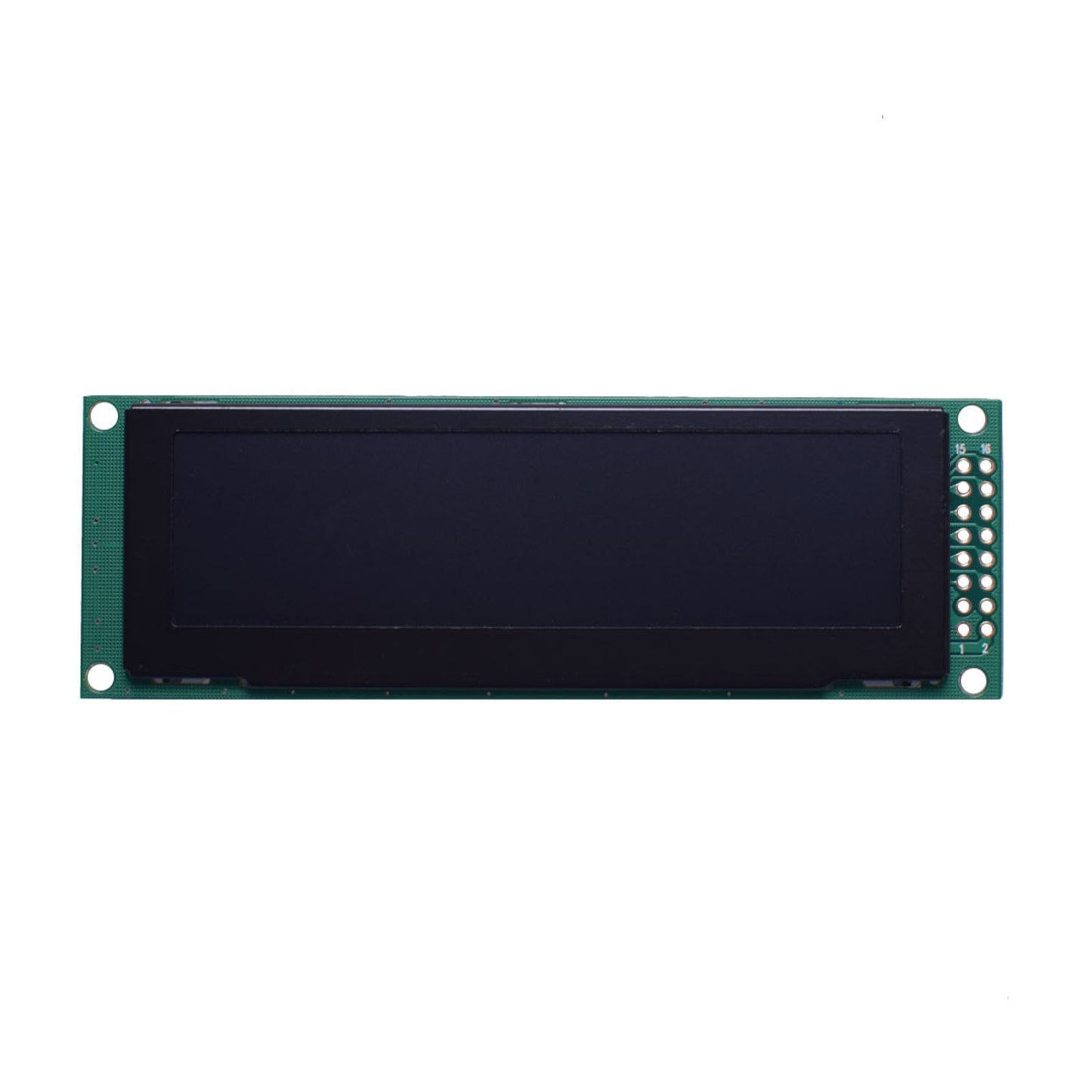 3.2-inch 256x64 monochrome OLED graphic display module with MCU and SPI interfaces