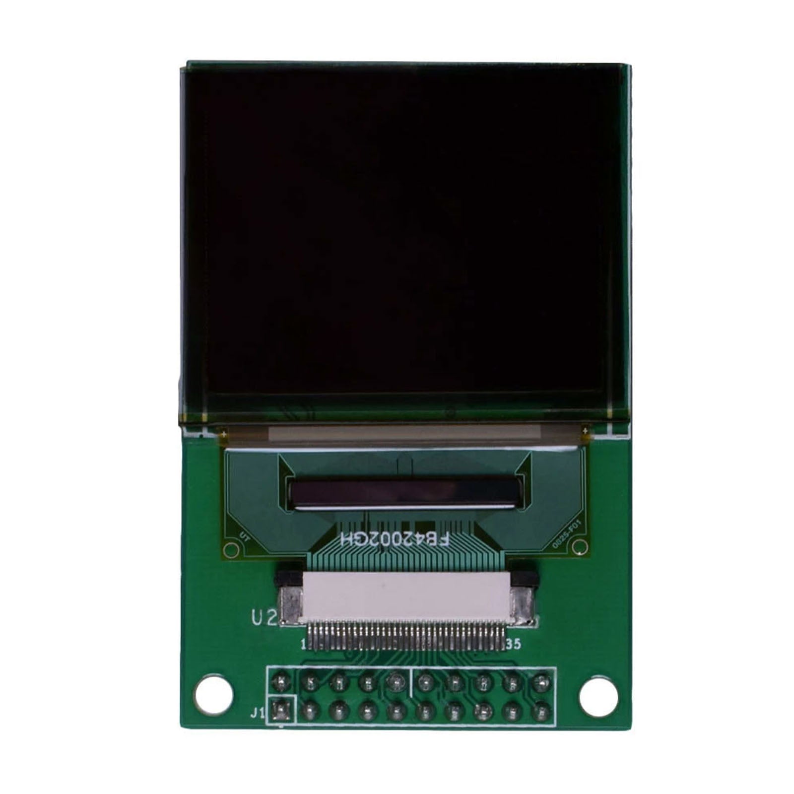 1.69-inch OLED Graphic Display Module with a resolution of 160 by 128 pixels in RGB color, compatible with MCU and SPI interfaces