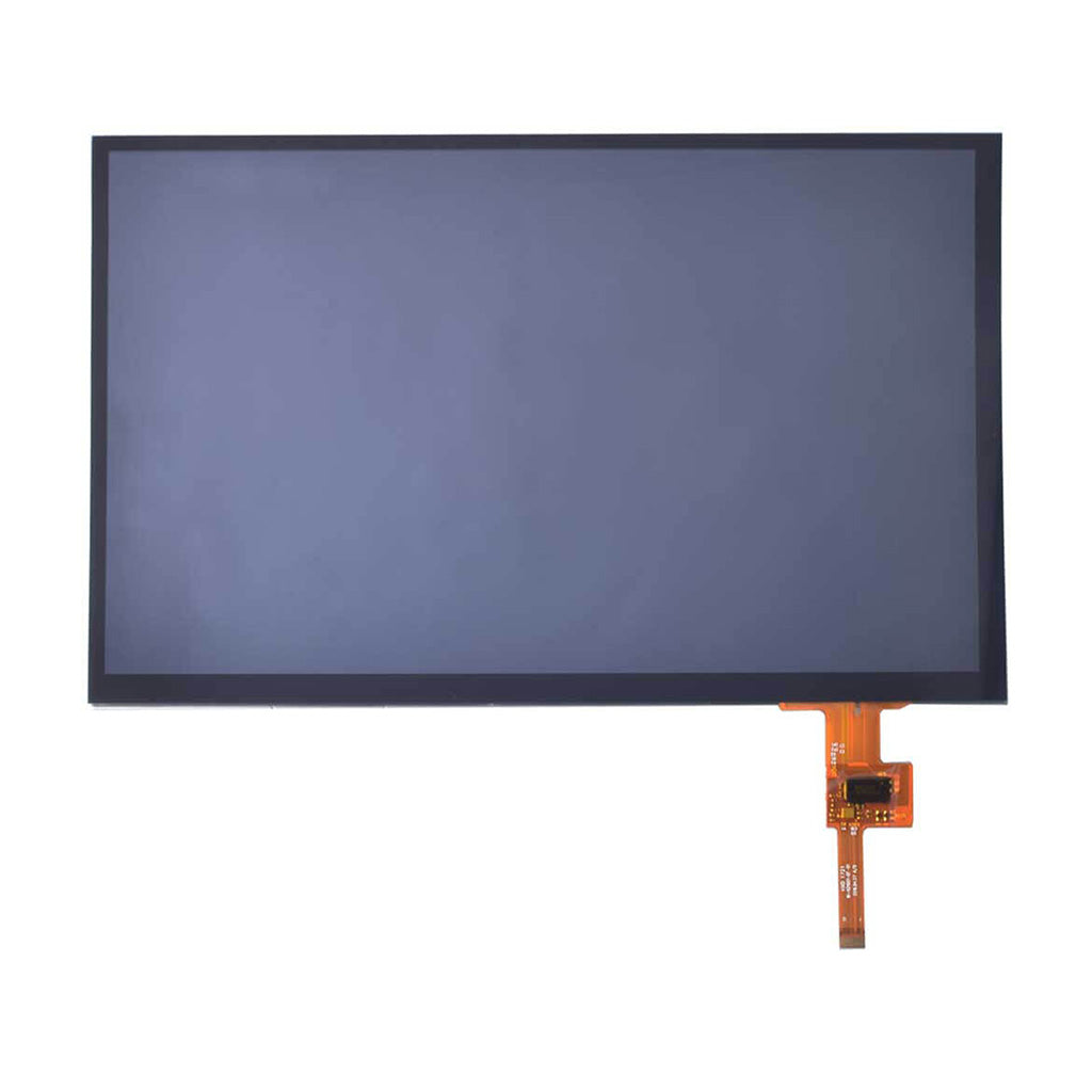 10.1-inch IPS Display with a resolution of 1280 by 800 pixels, featuring 10-point capacitive touch via USB touch interface, interfaced with LVDS