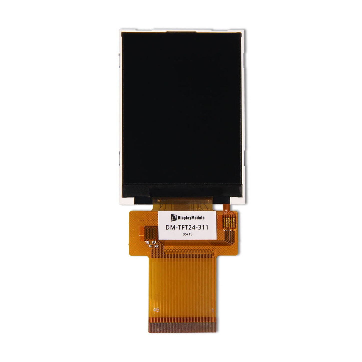 2.4 inch TFT Display Panel with 240x320 resolution, utilizing SPI, MCU, and RGB interfaces