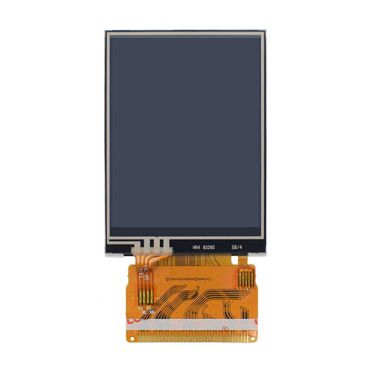 2.4 inch TFT Display with 240x320 resolution and resistive touch capability, utilizing MCU interface