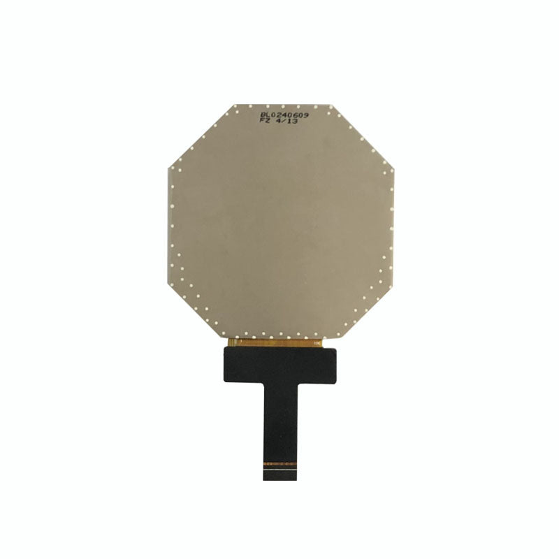 Back of 2.4 inch Round IPS High Brightness Display Panel